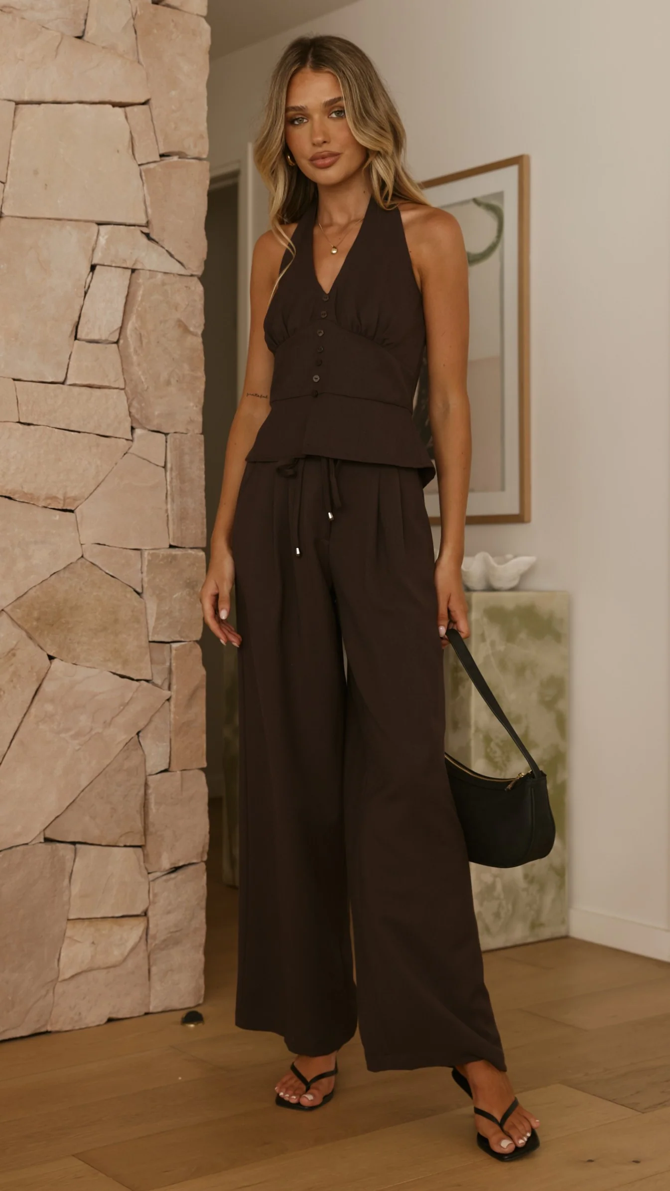 Rebekka Pants - Chocolate - Image 7