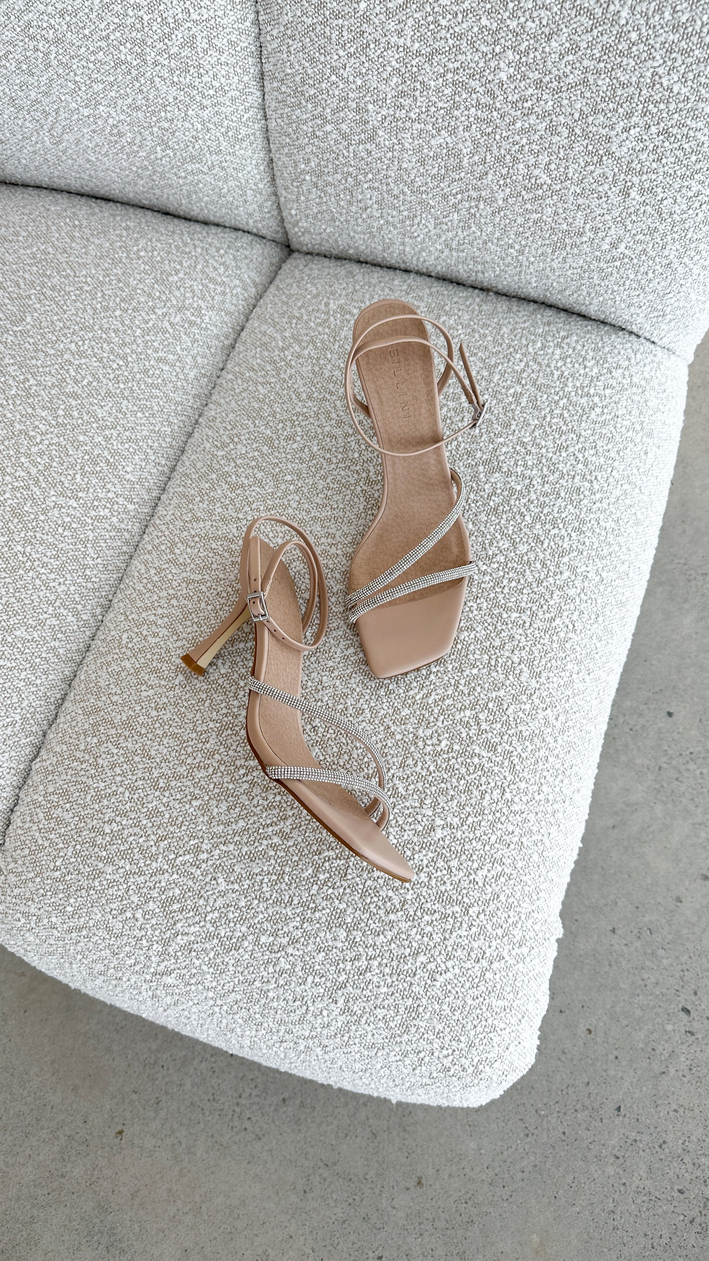 Reyes Heel - Nude Diamante - Image 3