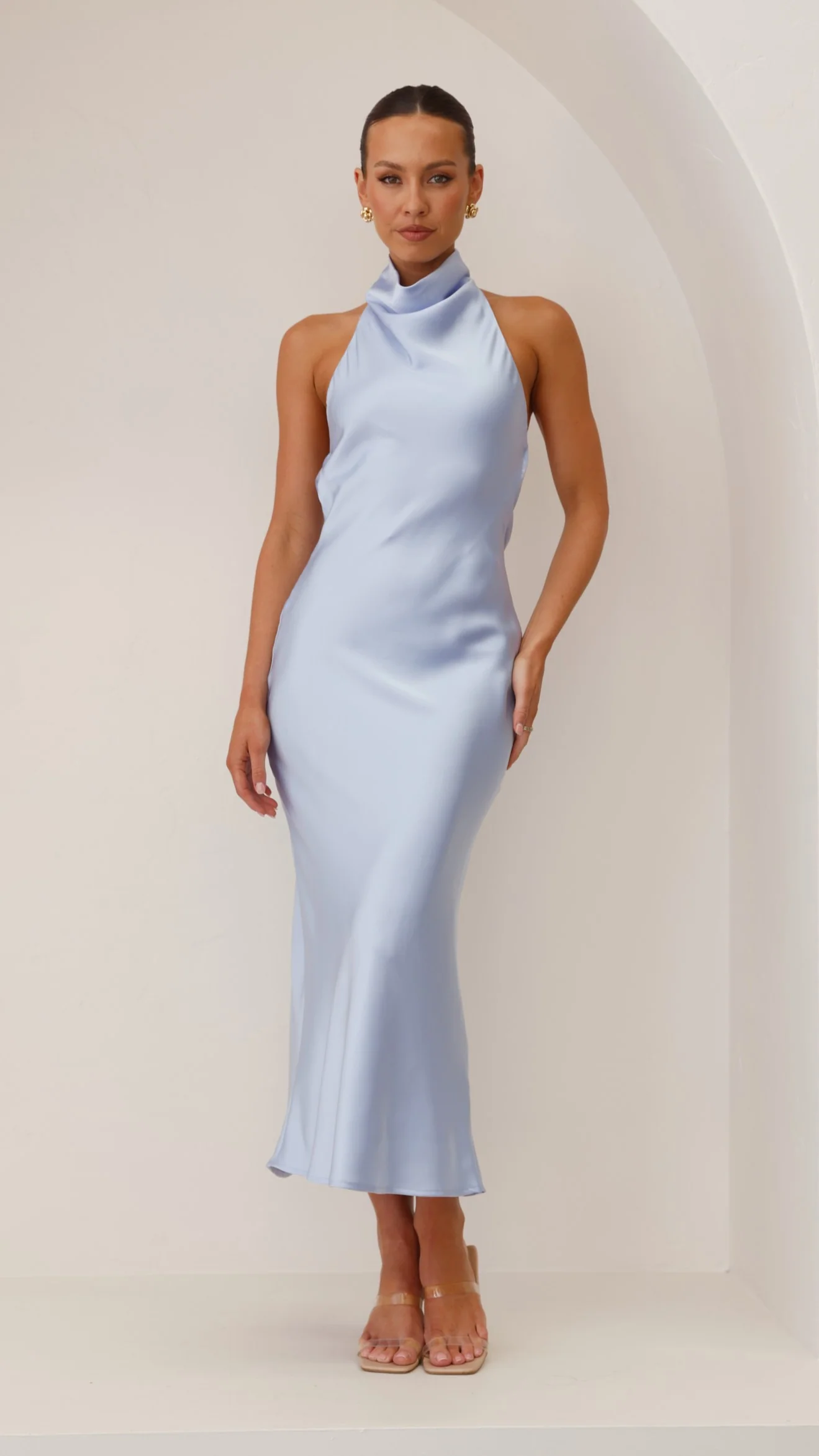 Rina Midi Dress - Blue Bell - Image 12