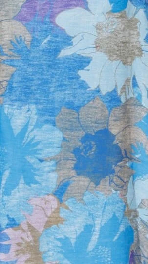 Rixie Maxi Skirt - Blue Floral - Image 7