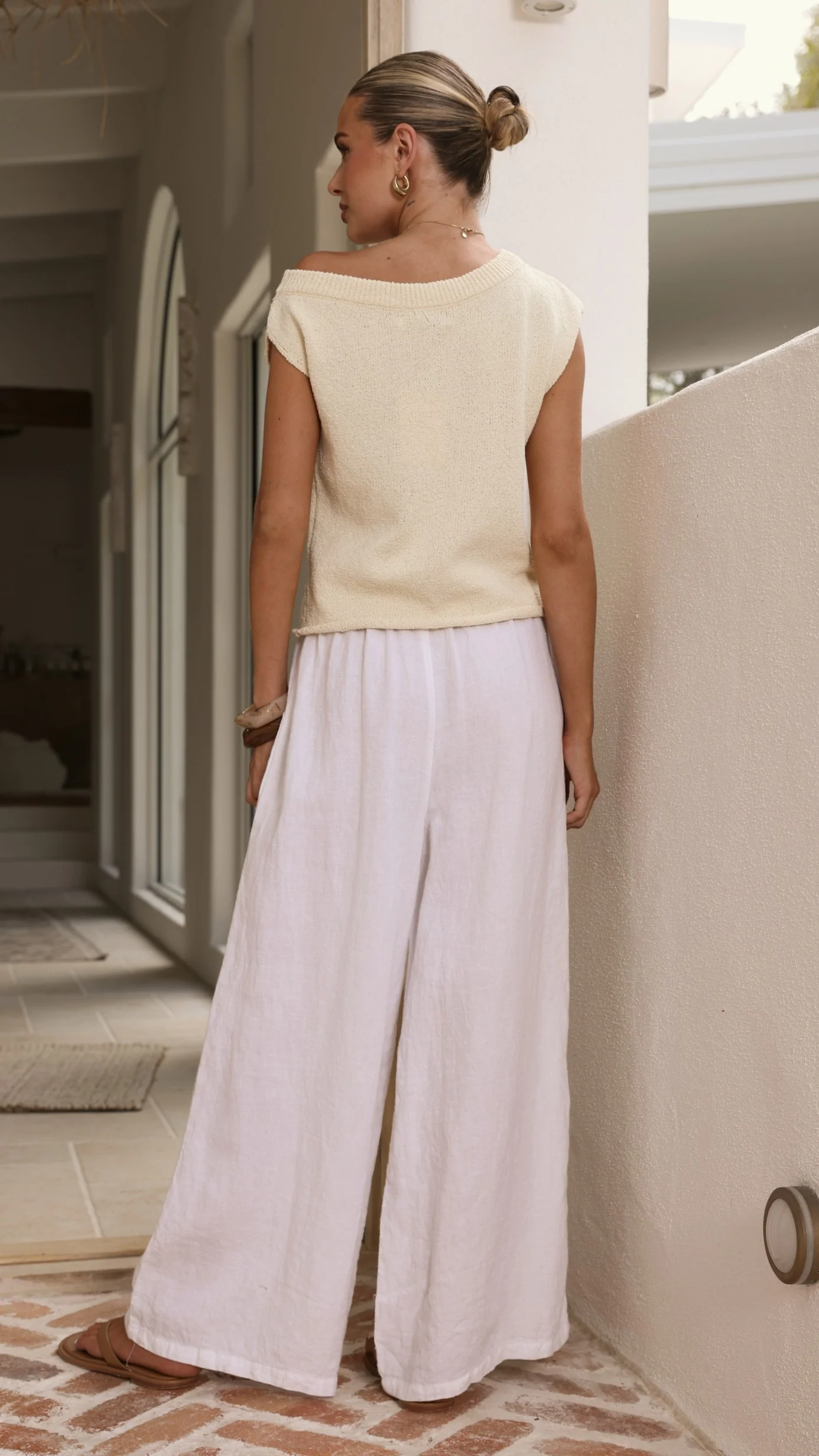 Robin Off Shoulder Top - Butter - Image 6