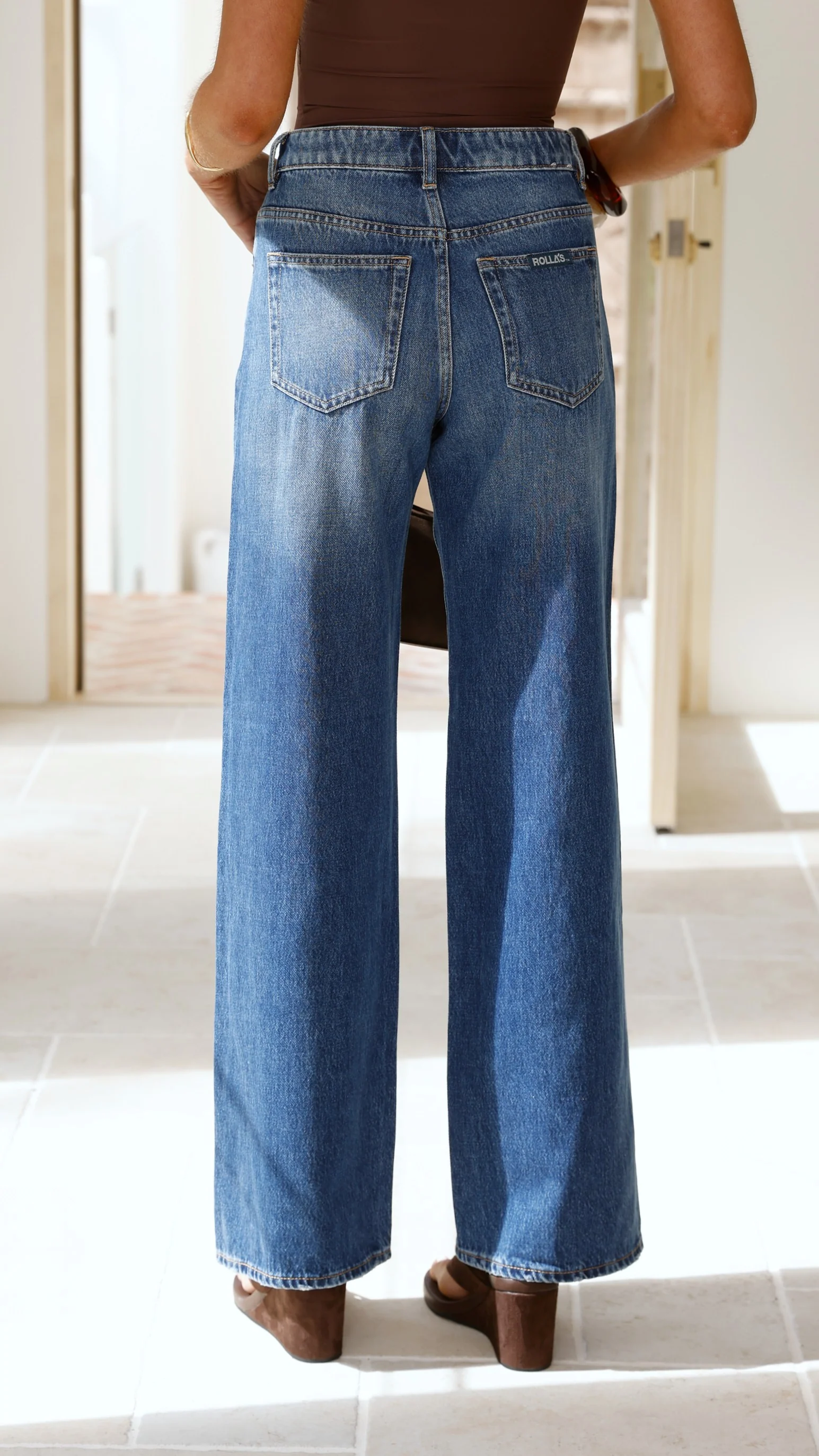 Rollas Kate Baggy Jean - Paris Texas - Image 6