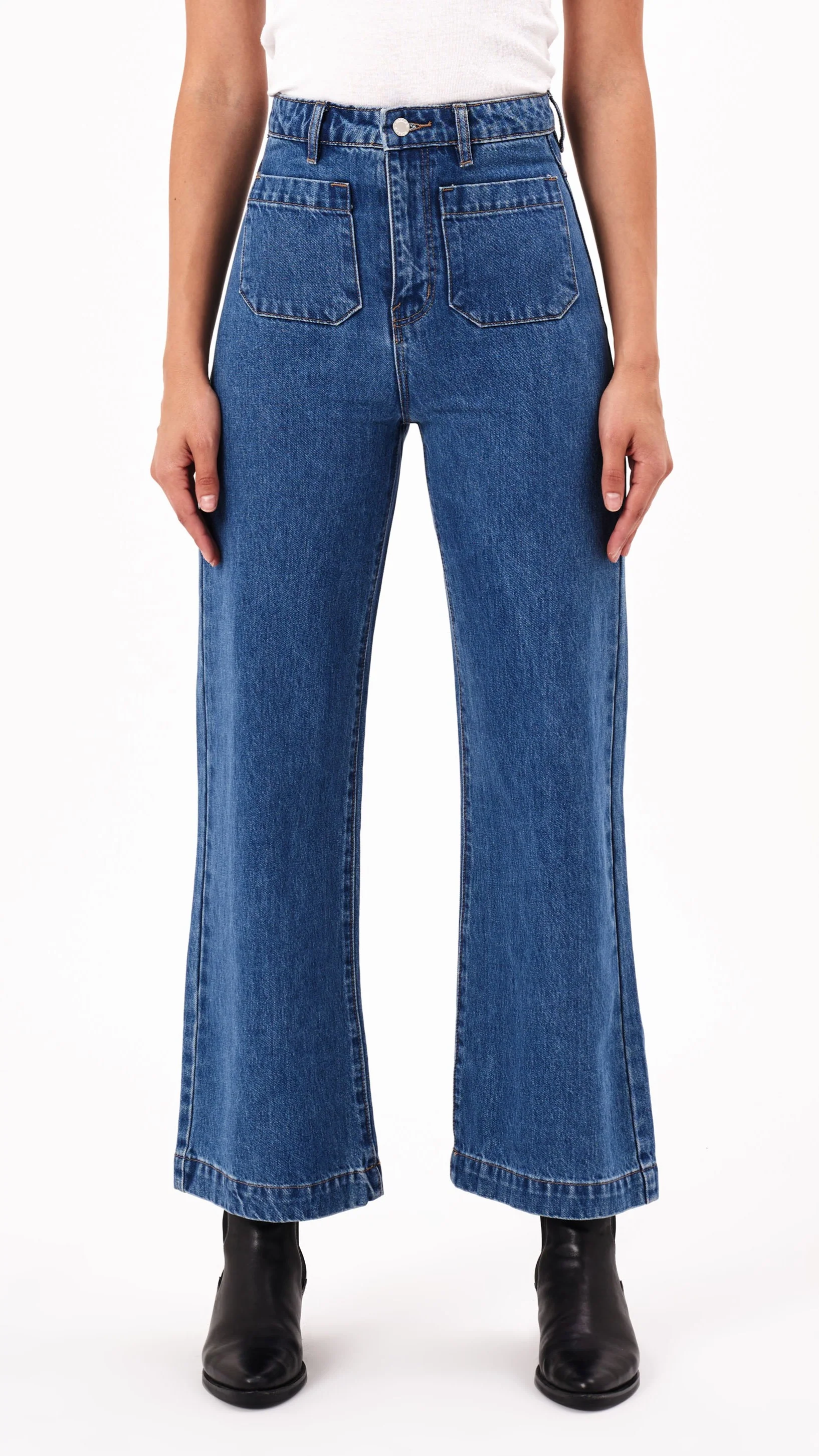 Rollas Sailor Jean - Ashley Blue - Image 15