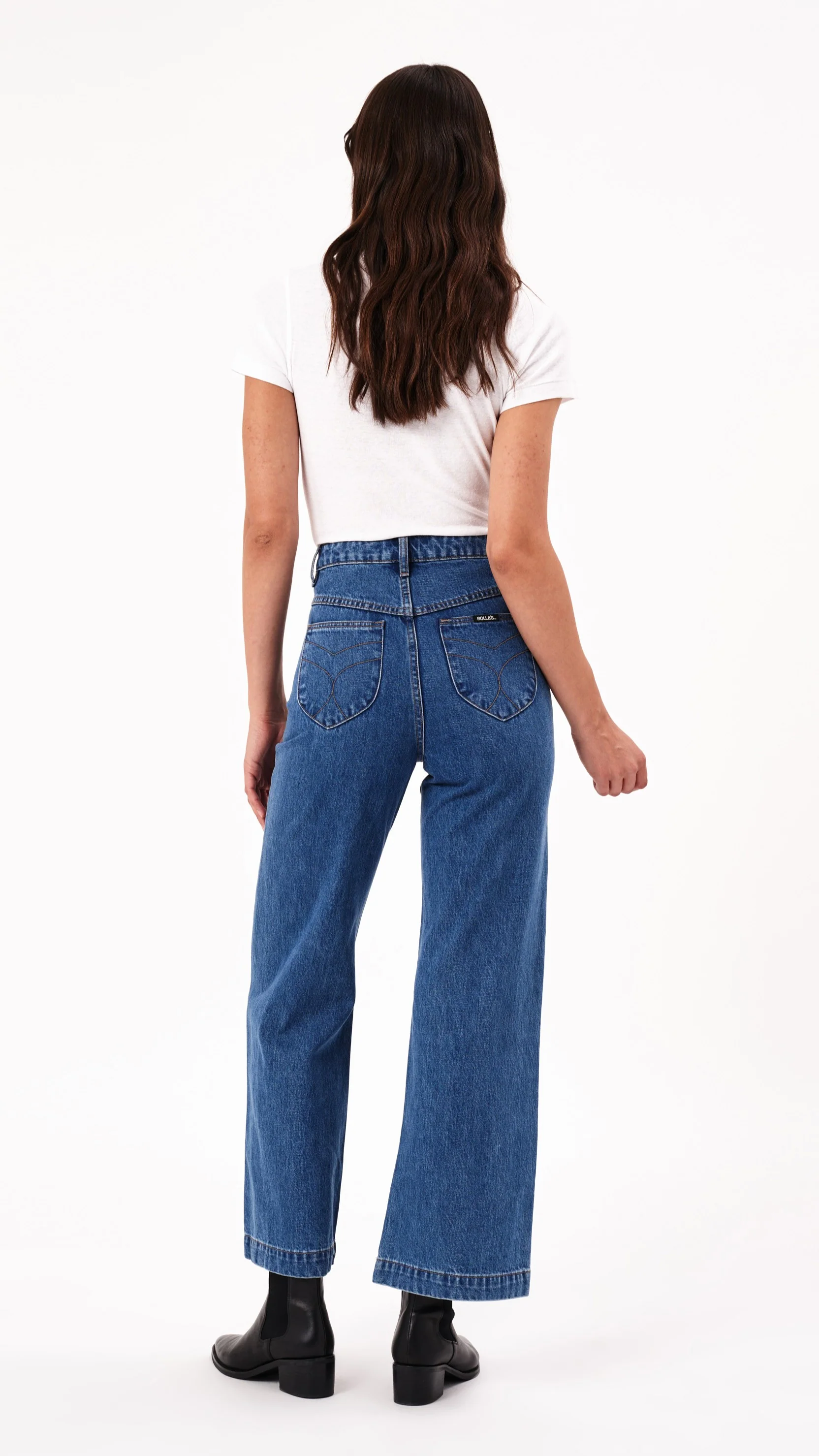 Rollas Sailor Jean - Ashley Blue - Image 19
