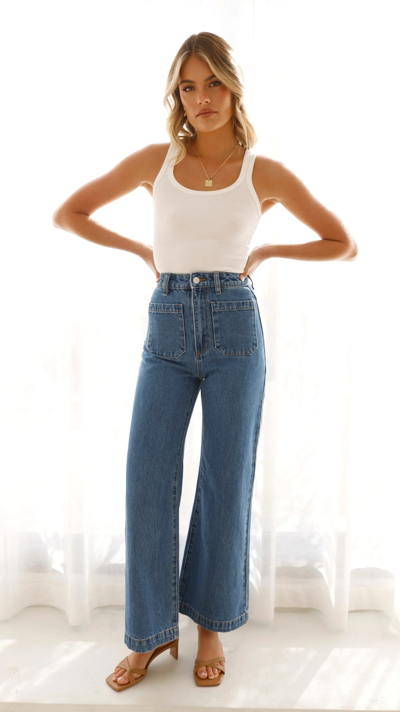 Rollas Sailor Jean - Ashley Blue - Image 20