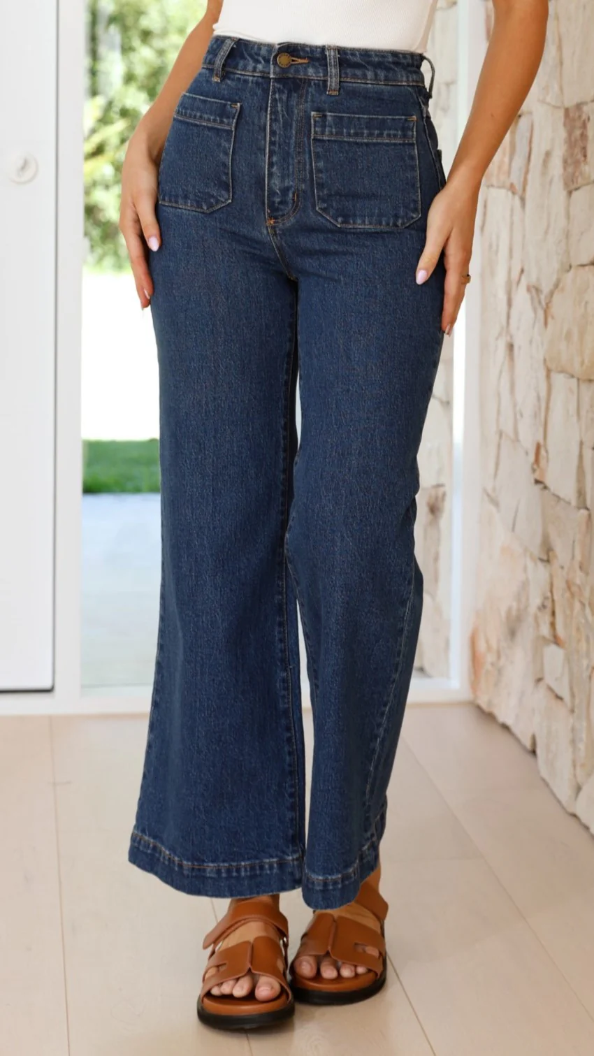Rollas Sailor Jean - Eco Ruby Blue - Image 8