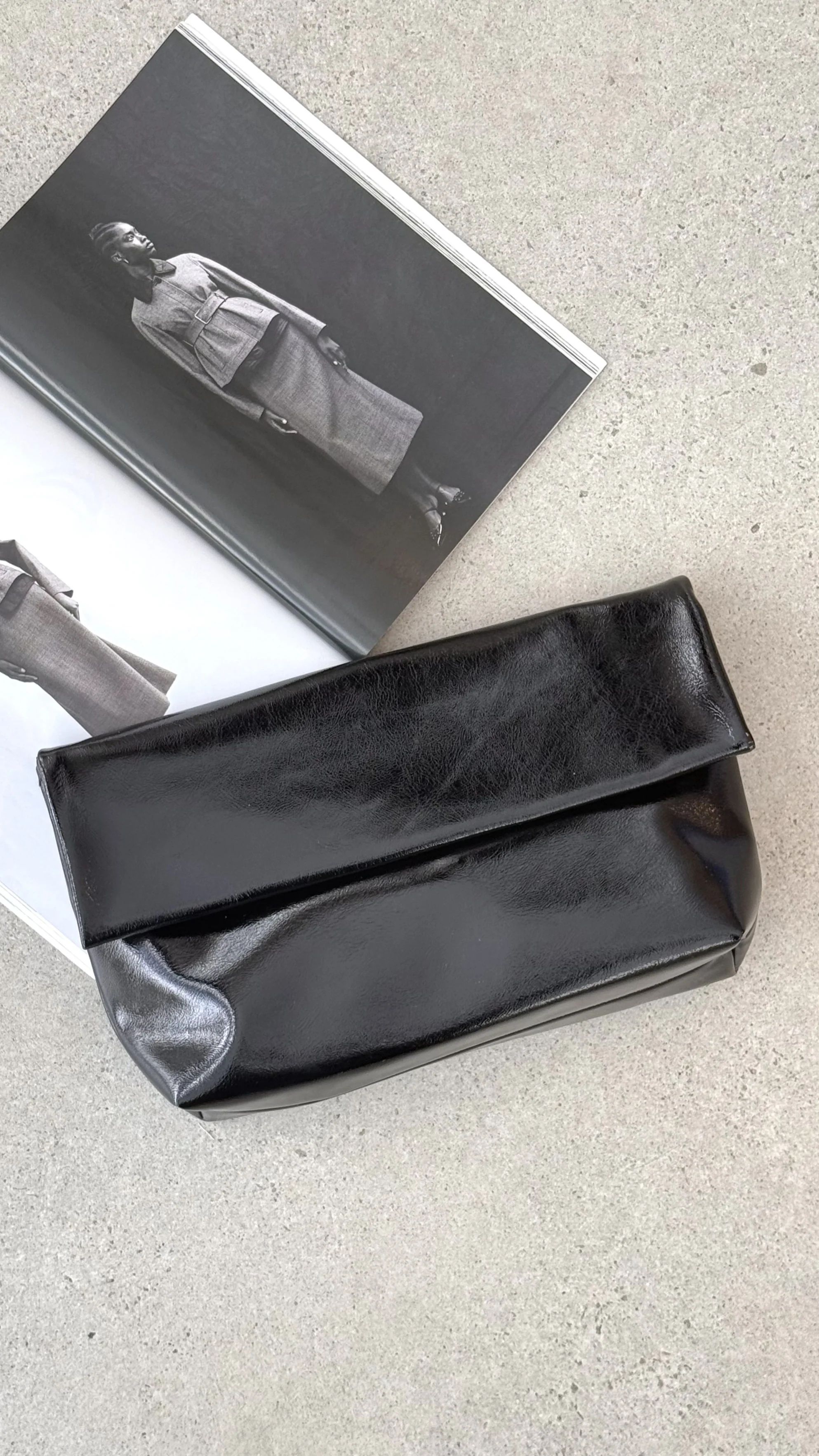Rylee Clutch Bag - Black
