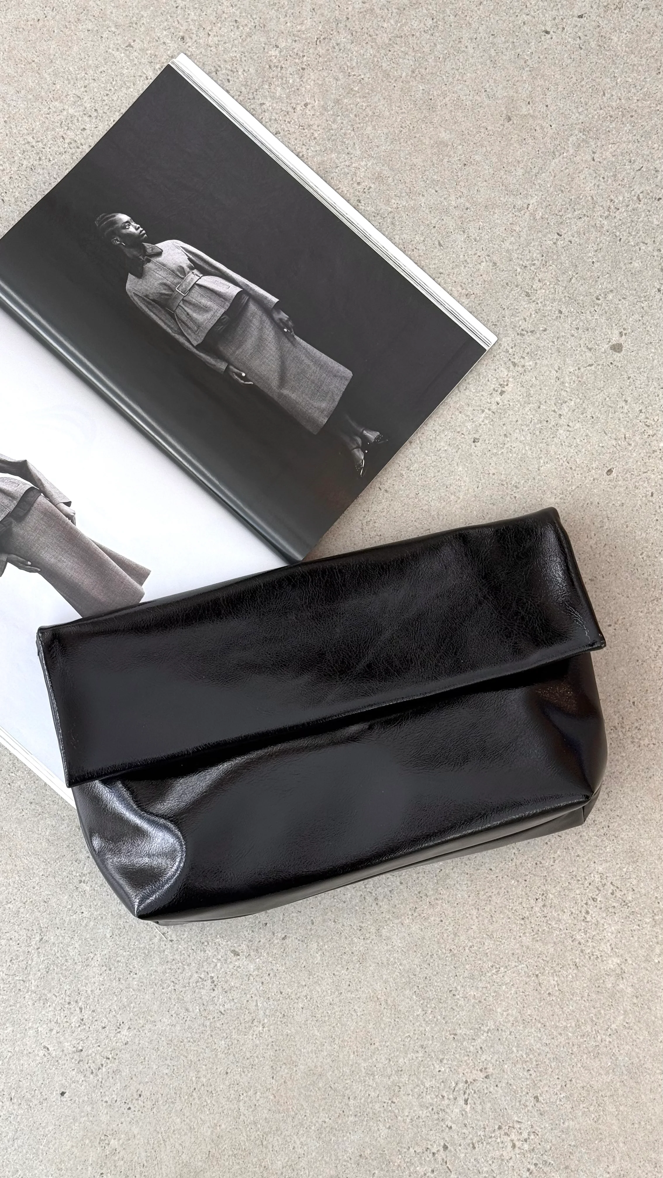 Rylee Clutch Bag - Black - Image 6