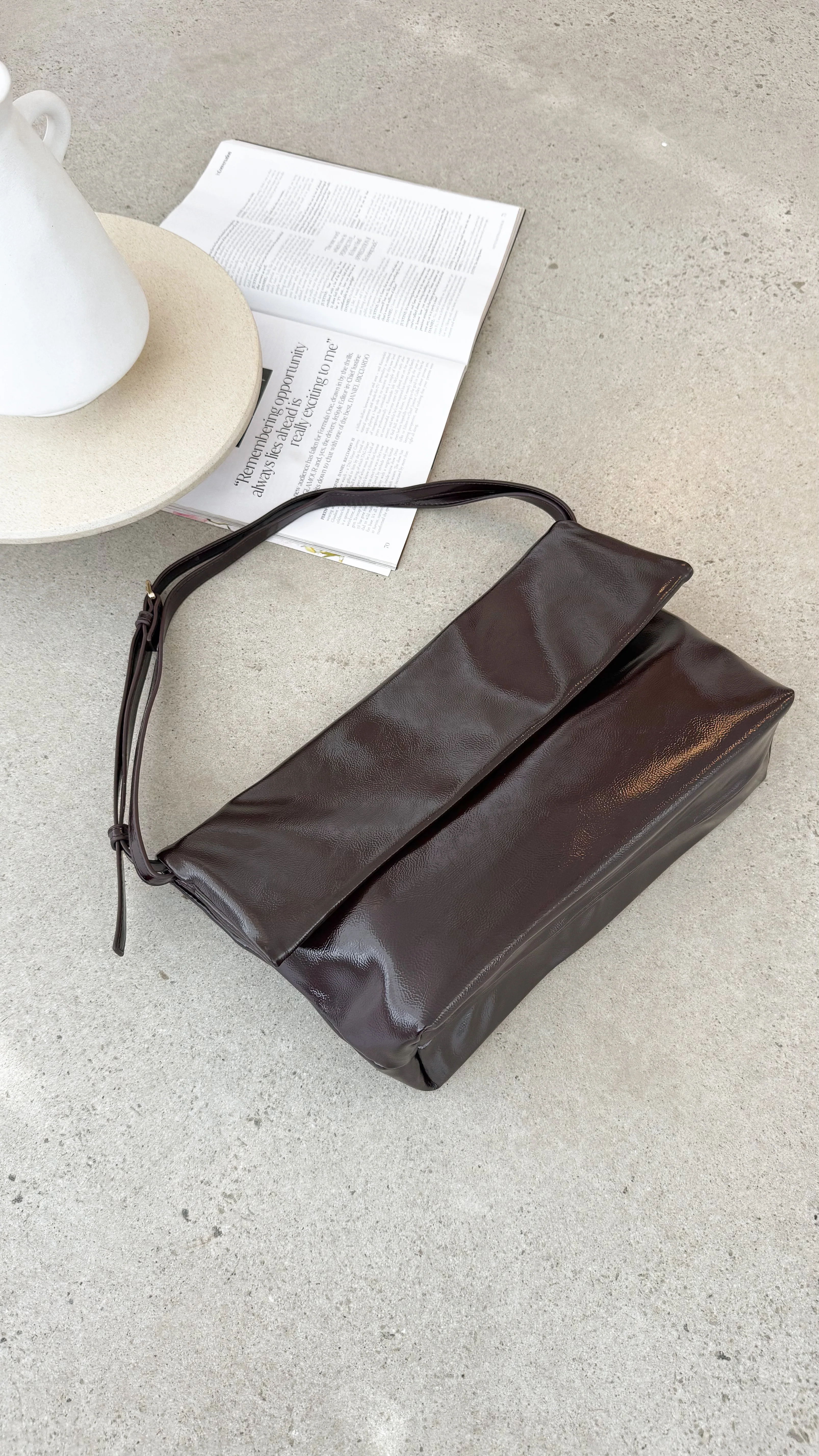 Rylee Clutch Bag - Merlot - Image 2