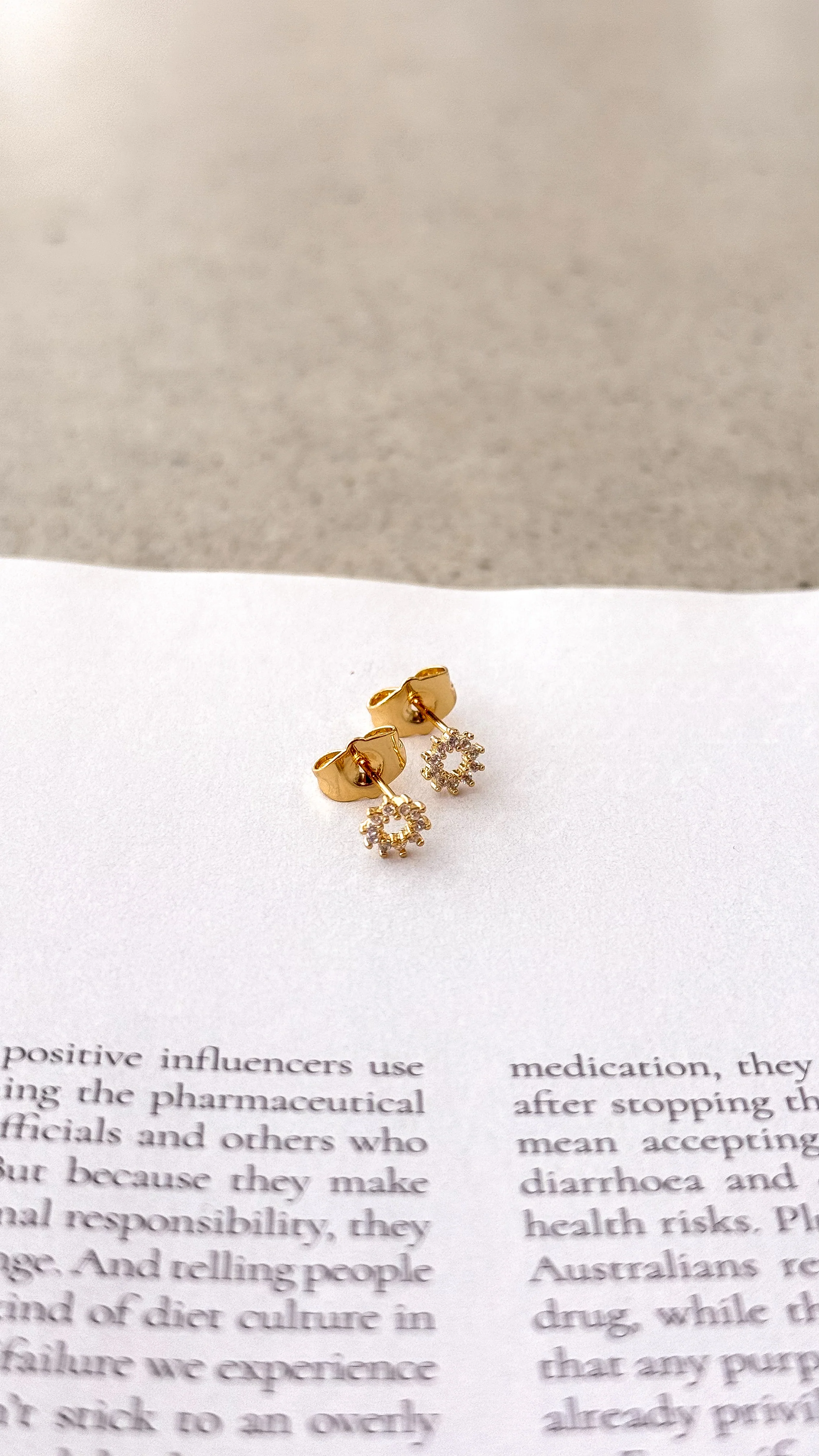 Sally Earrings - Gold - Image 3