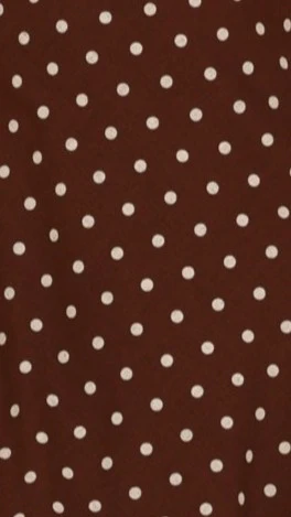 Sammie Maxi Dress - Chocolate/Nude Spot - Image 11