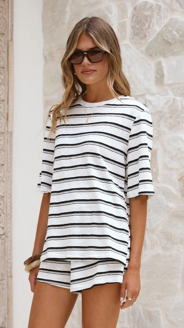 Scout Shorts - White Stripe - Image 10