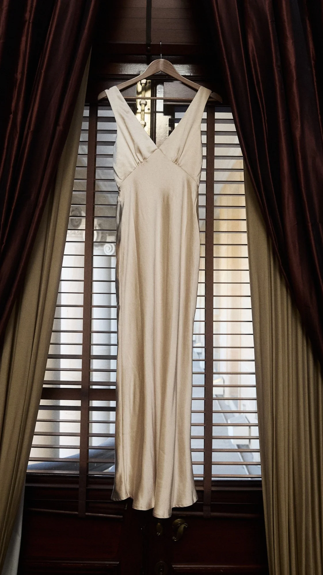 Sofia Maxi Dress - Champagne - Image 15