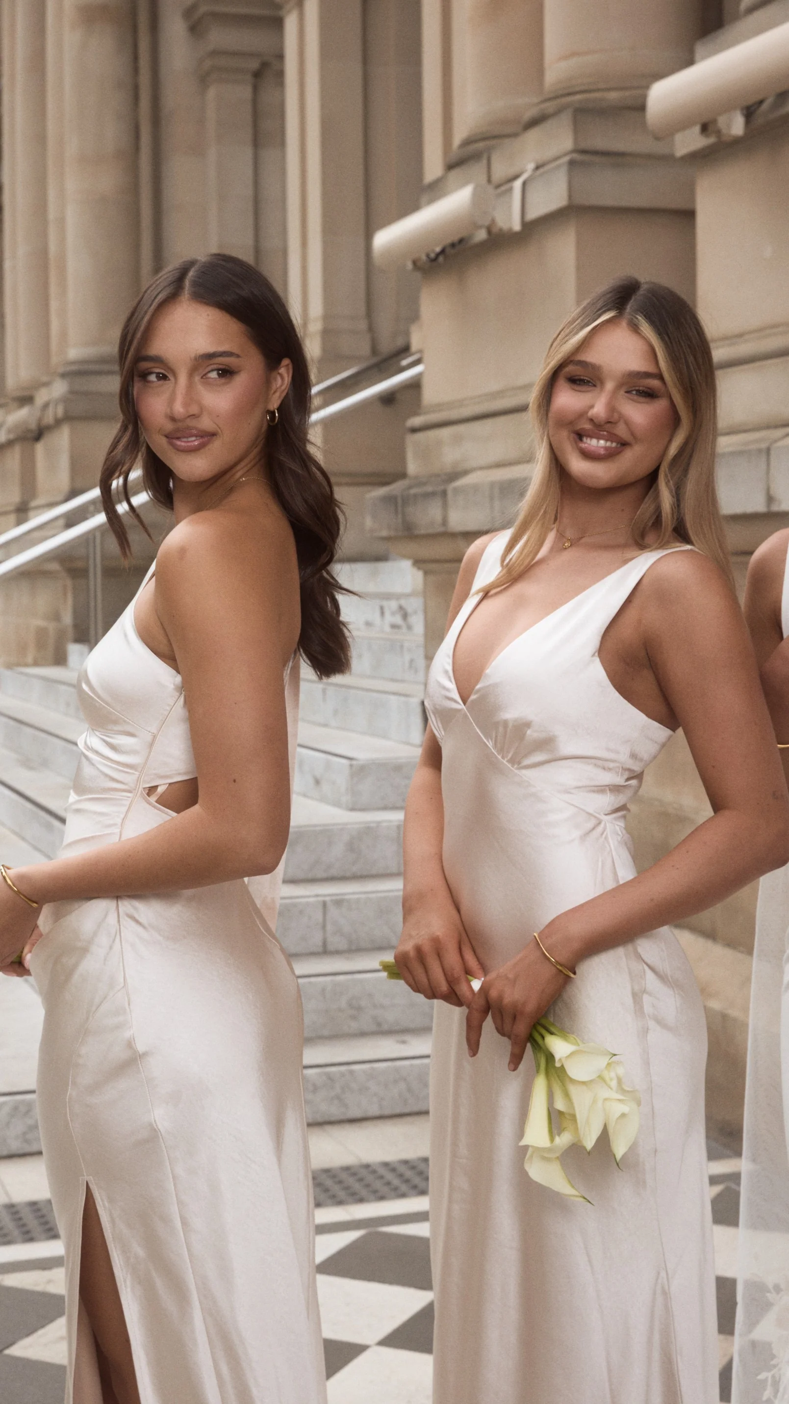 Sofia Maxi Dress - Champagne - Image 21