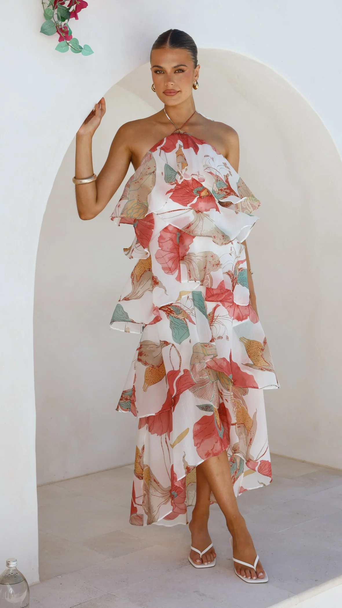 Soho Maxi Dress - Blush Lotus - Image 3