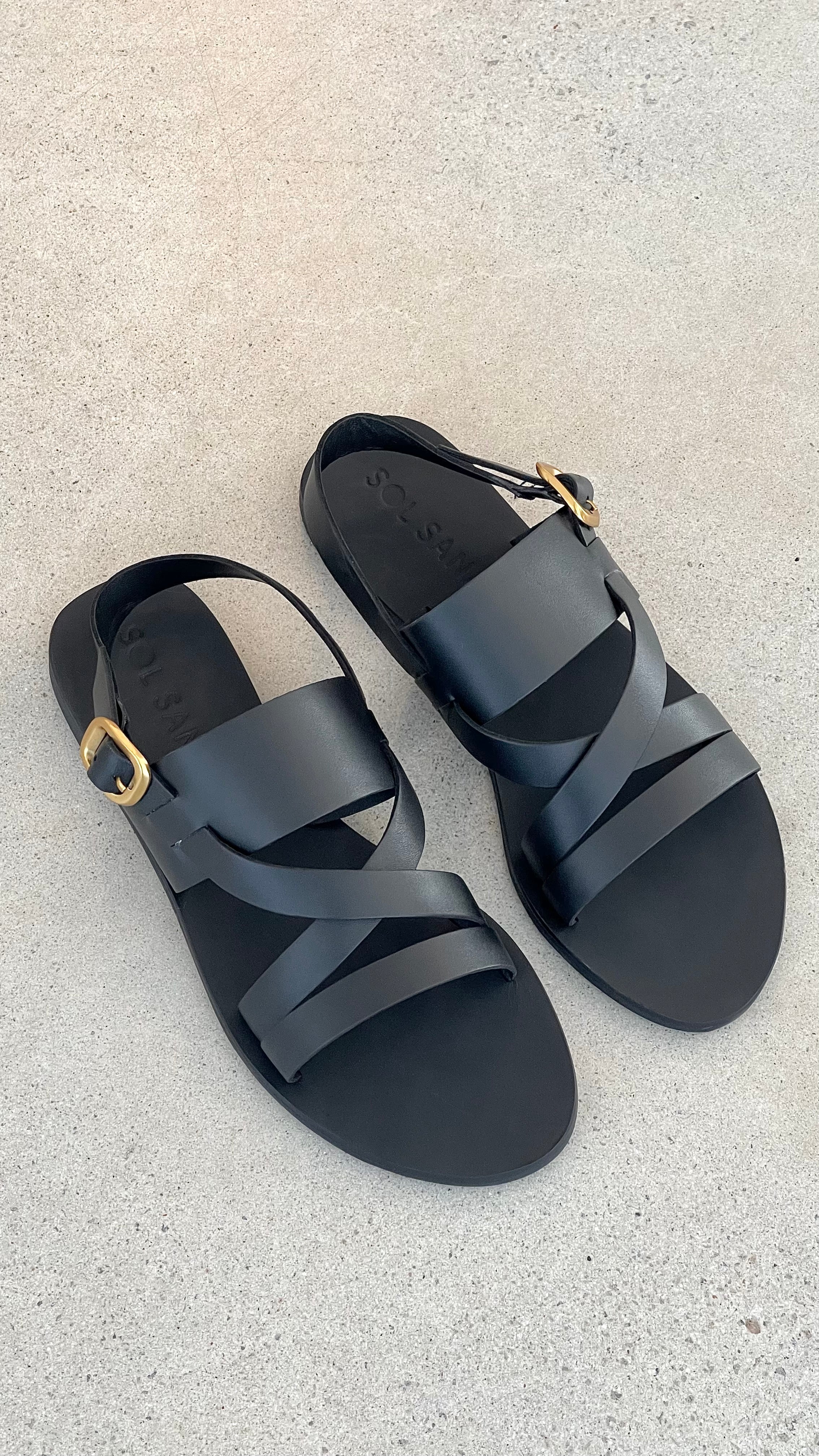 Sol Sana Palermo Sandal - Black - Image 2