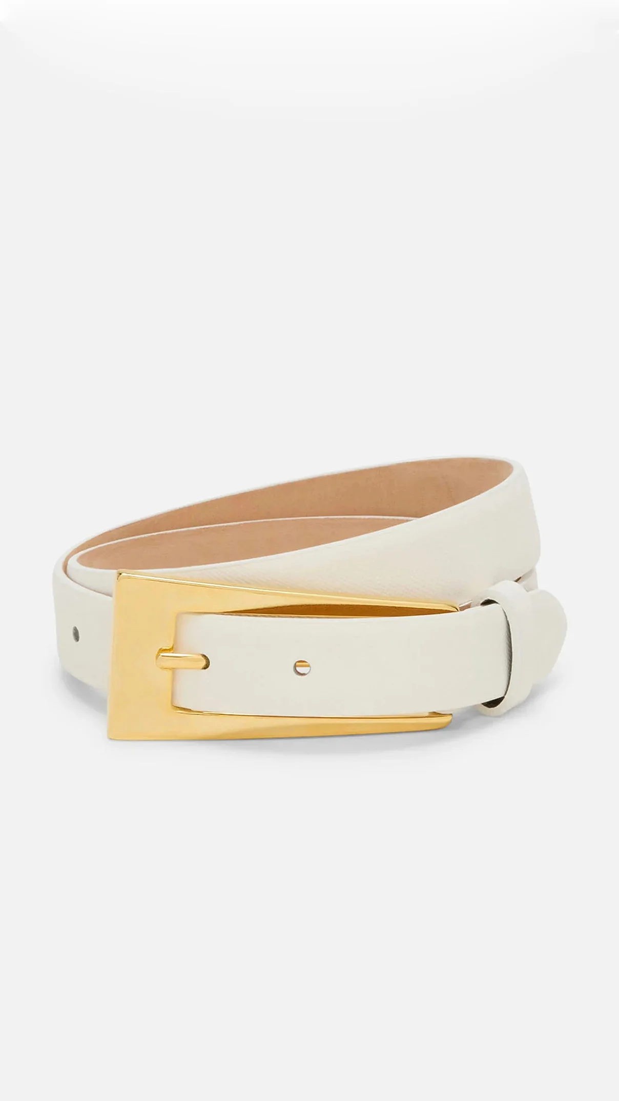Stacey Belt - Chalk / Gold - Image 2