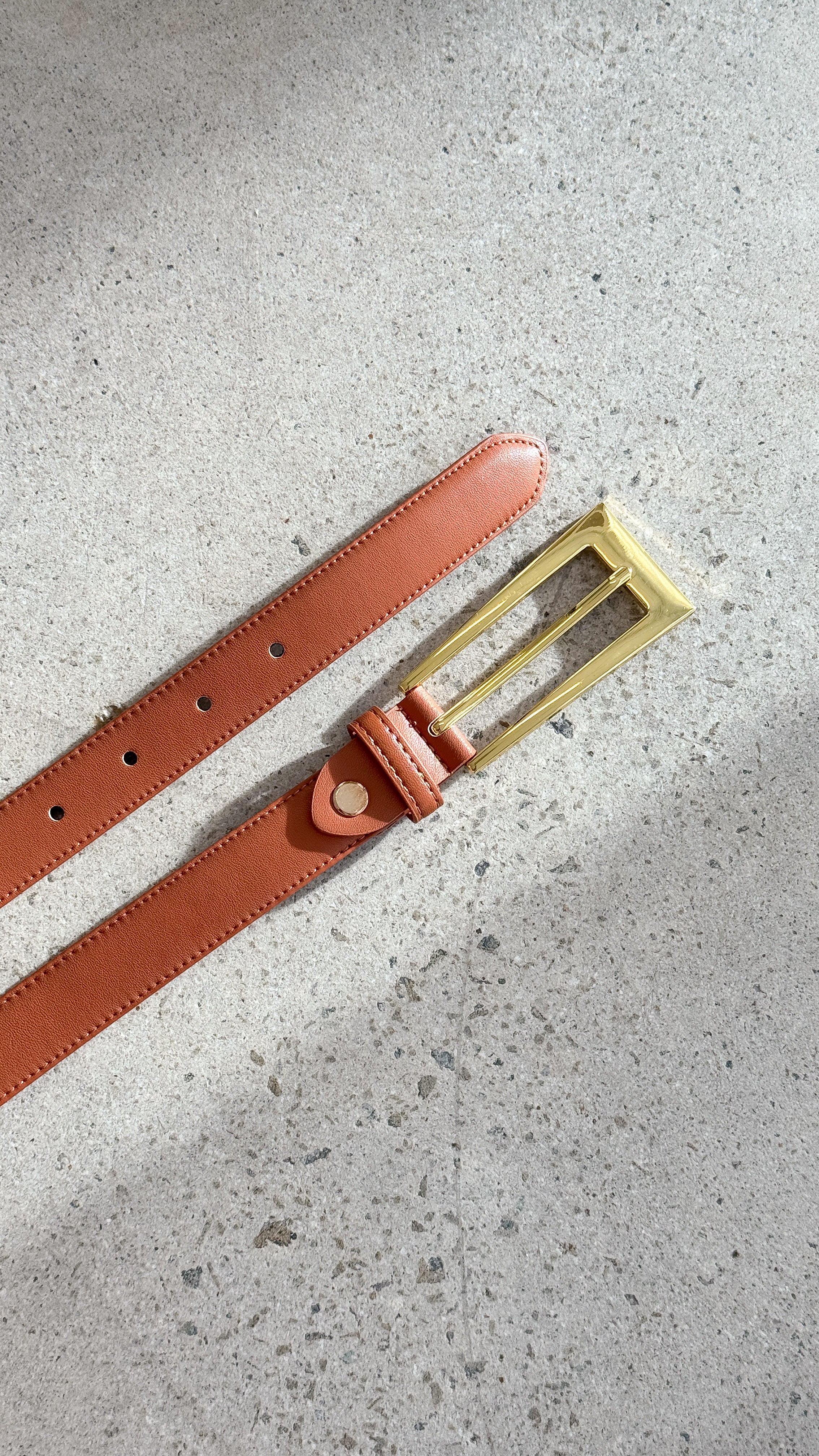 Stacey Belt - Latte / Gold - Image 3
