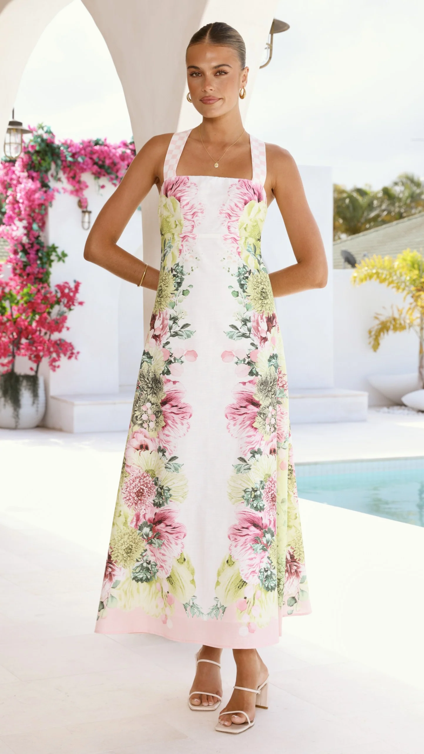 Stasia Midi Dress - Sorbet Symphony - Image 5
