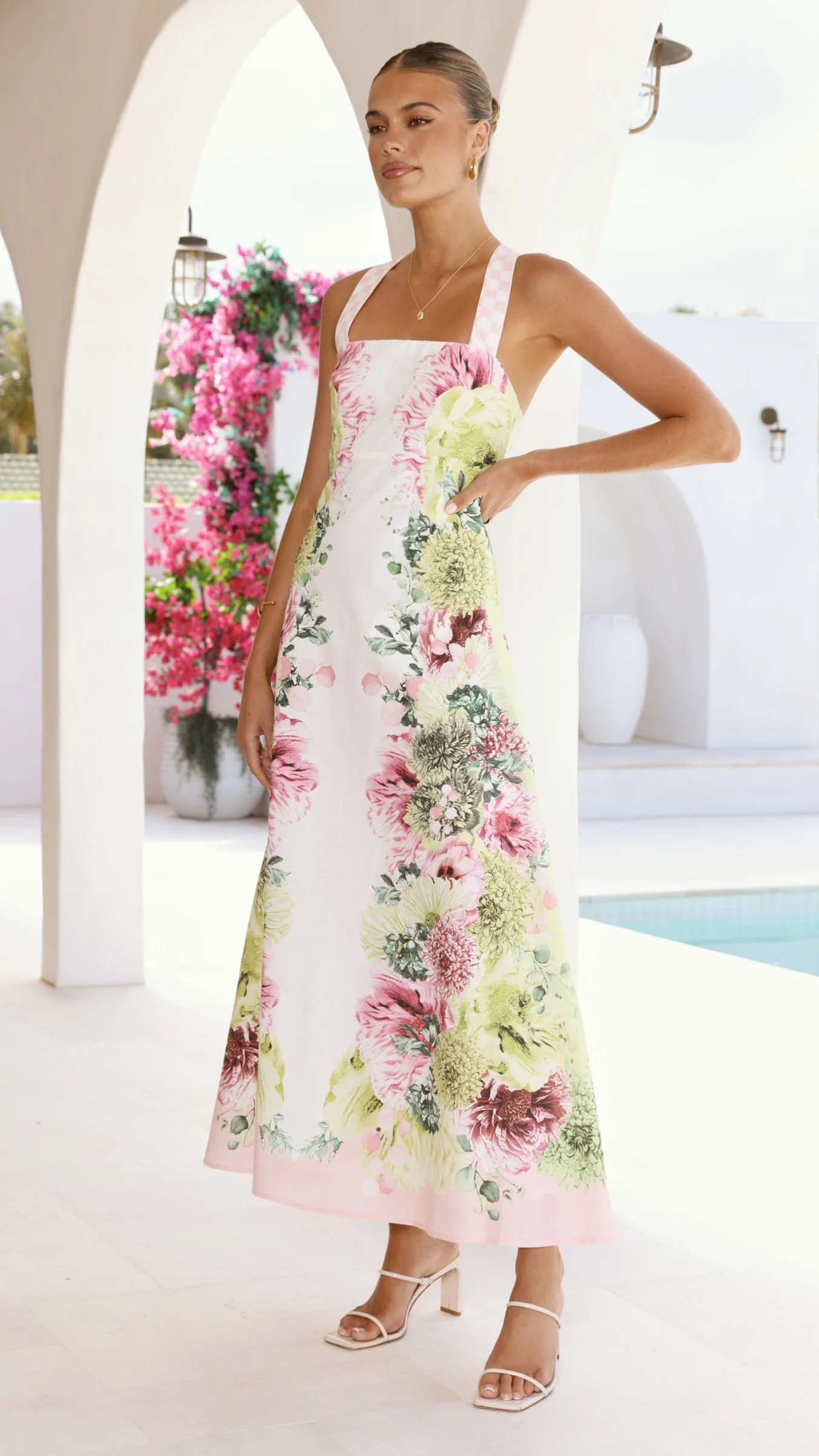 Stasia Midi Dress - Sorbet Symphony - Image 6