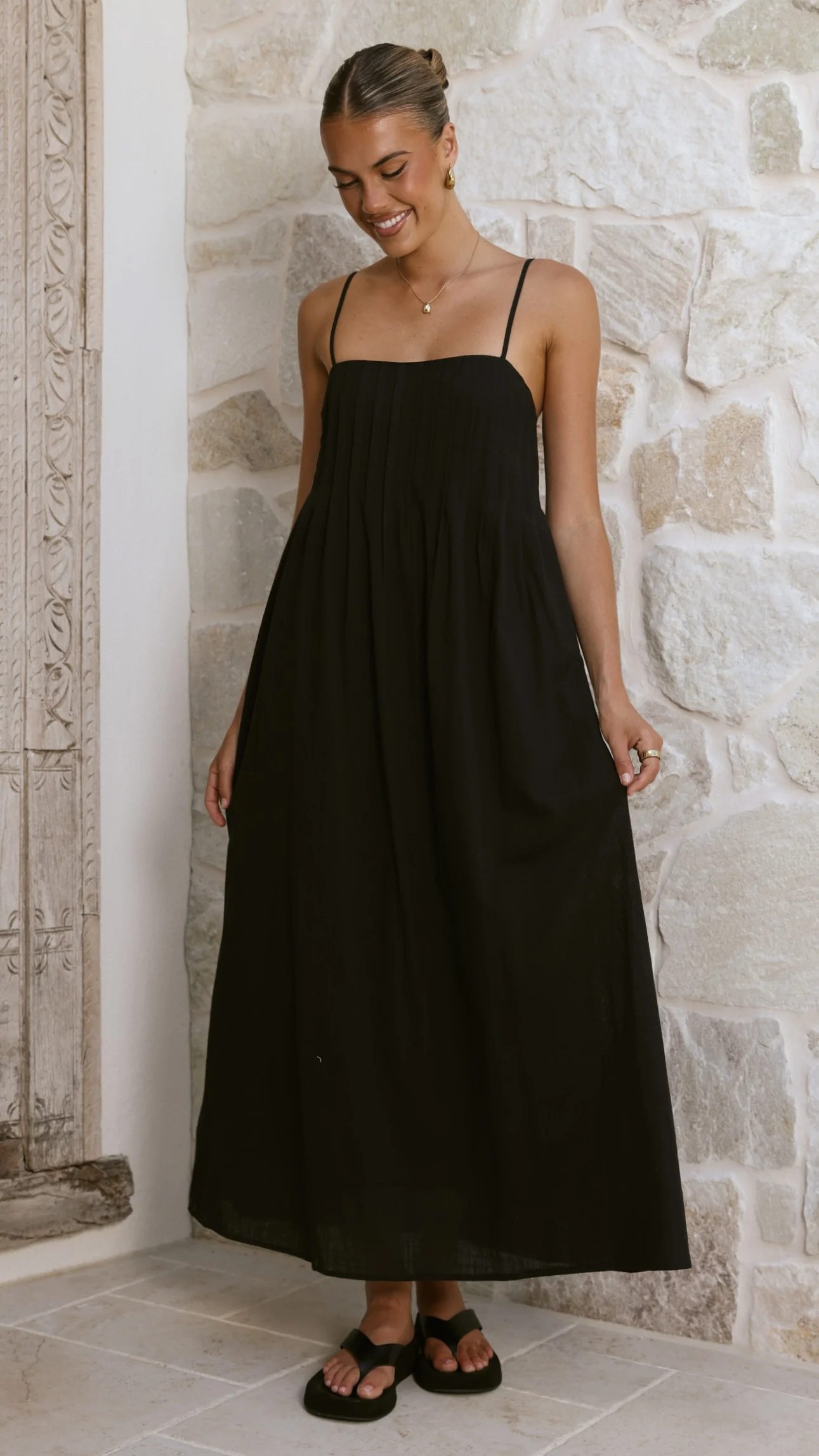 Stayla Maxi Dress - Black - Image 6