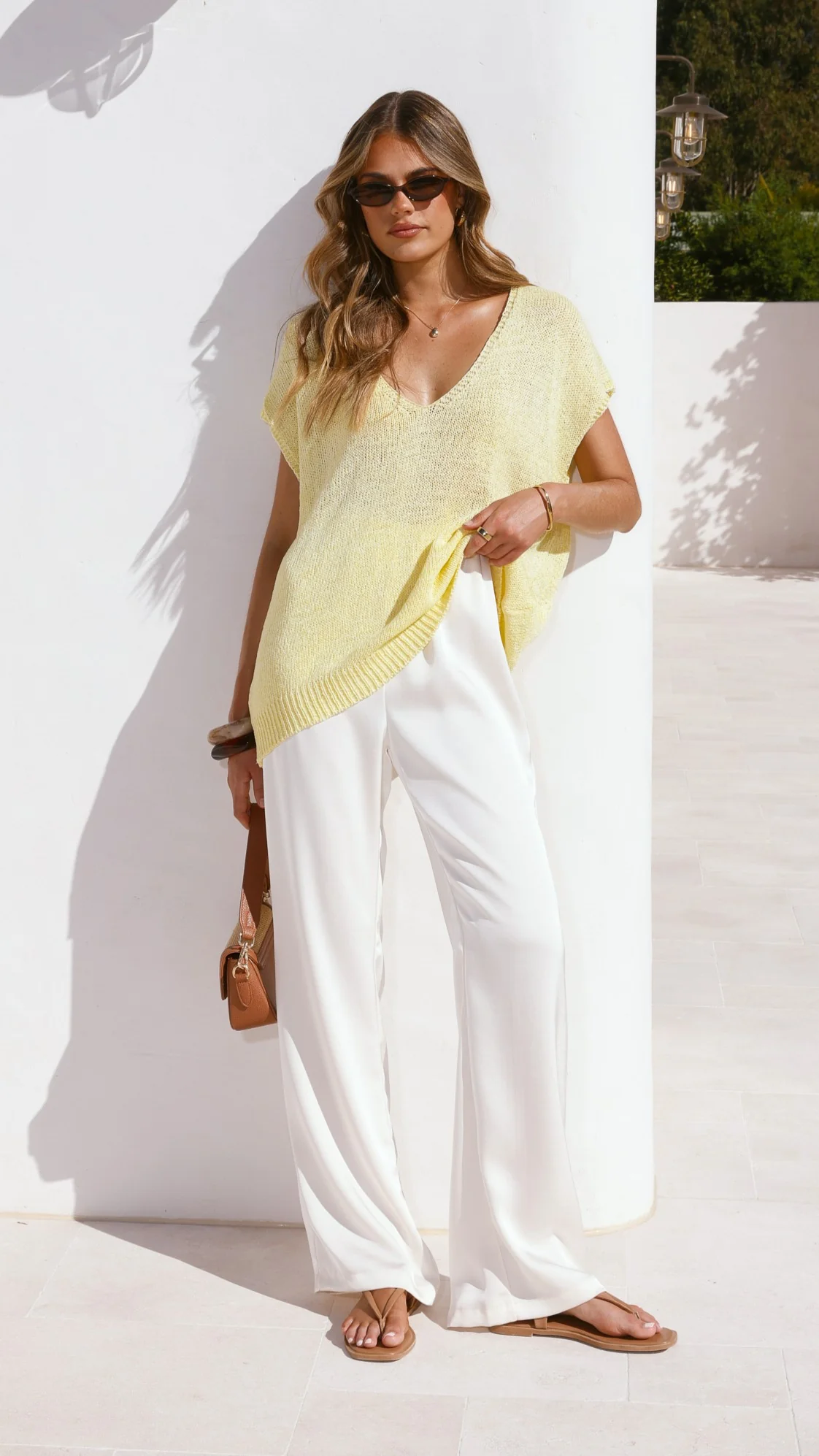 Stelaria Knit Top - Yellow - Image 3
