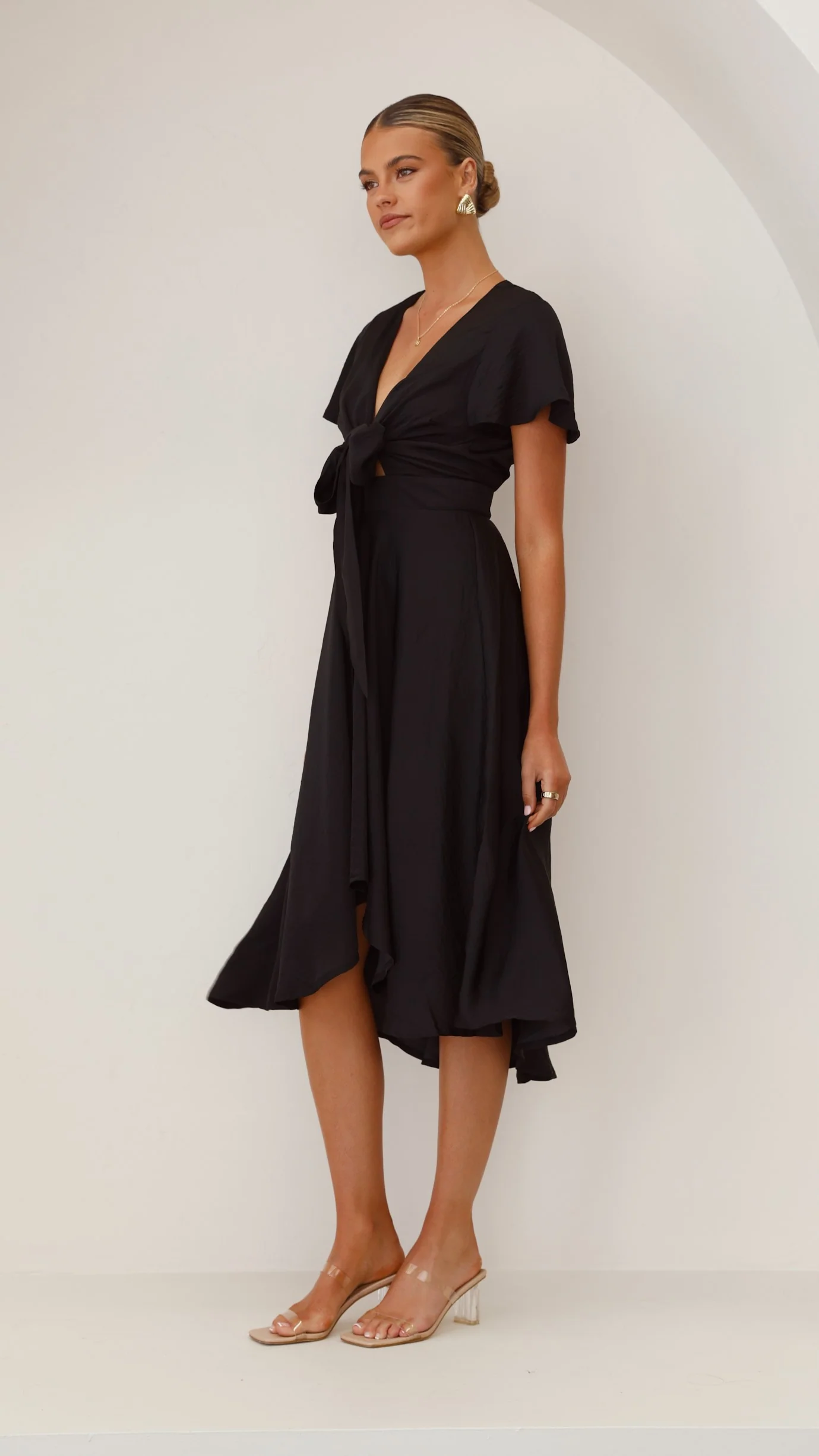 Sunny Daze Dress - Black - Image 3