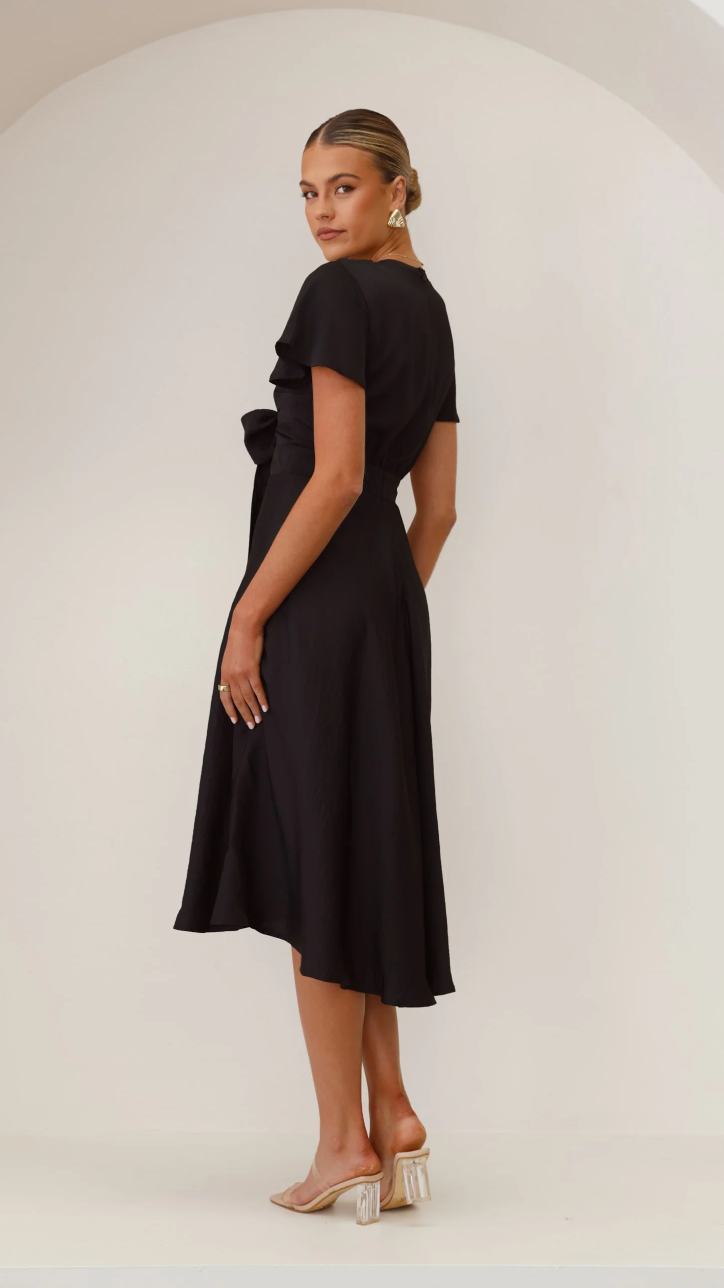 Sunny Daze Dress - Black - Image 4