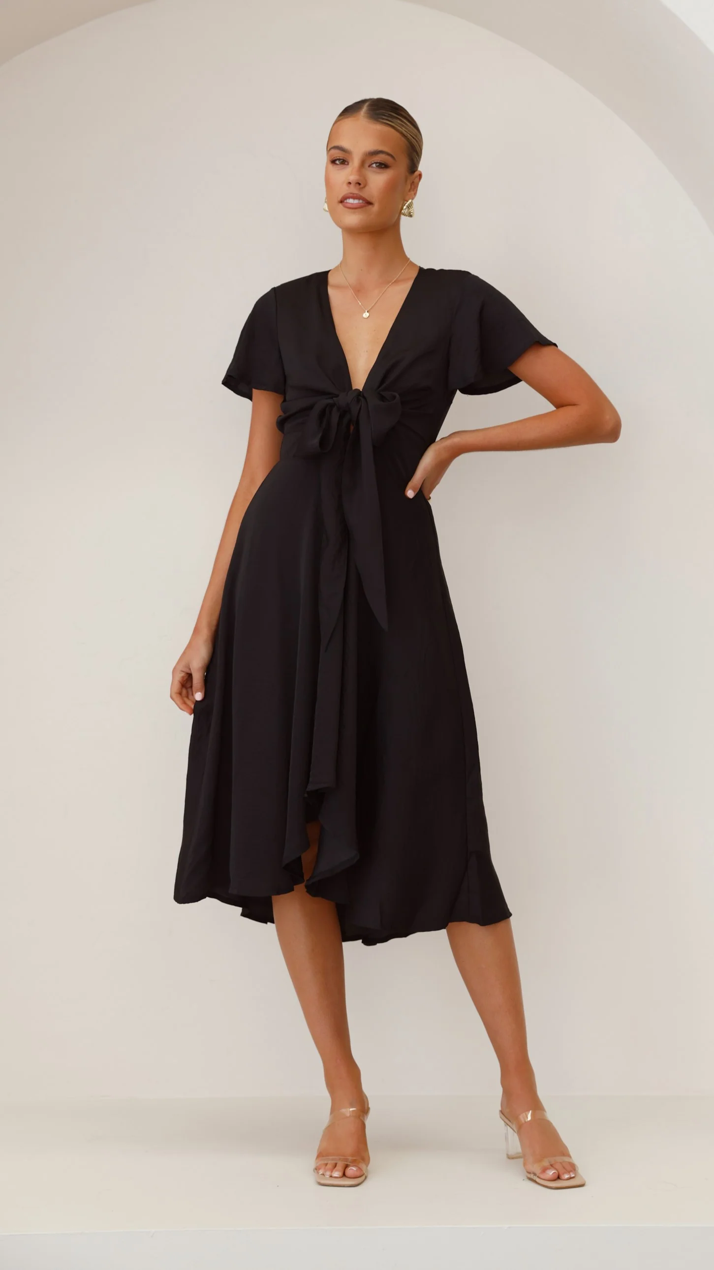 Sunny Daze Dress - Black - Image 6