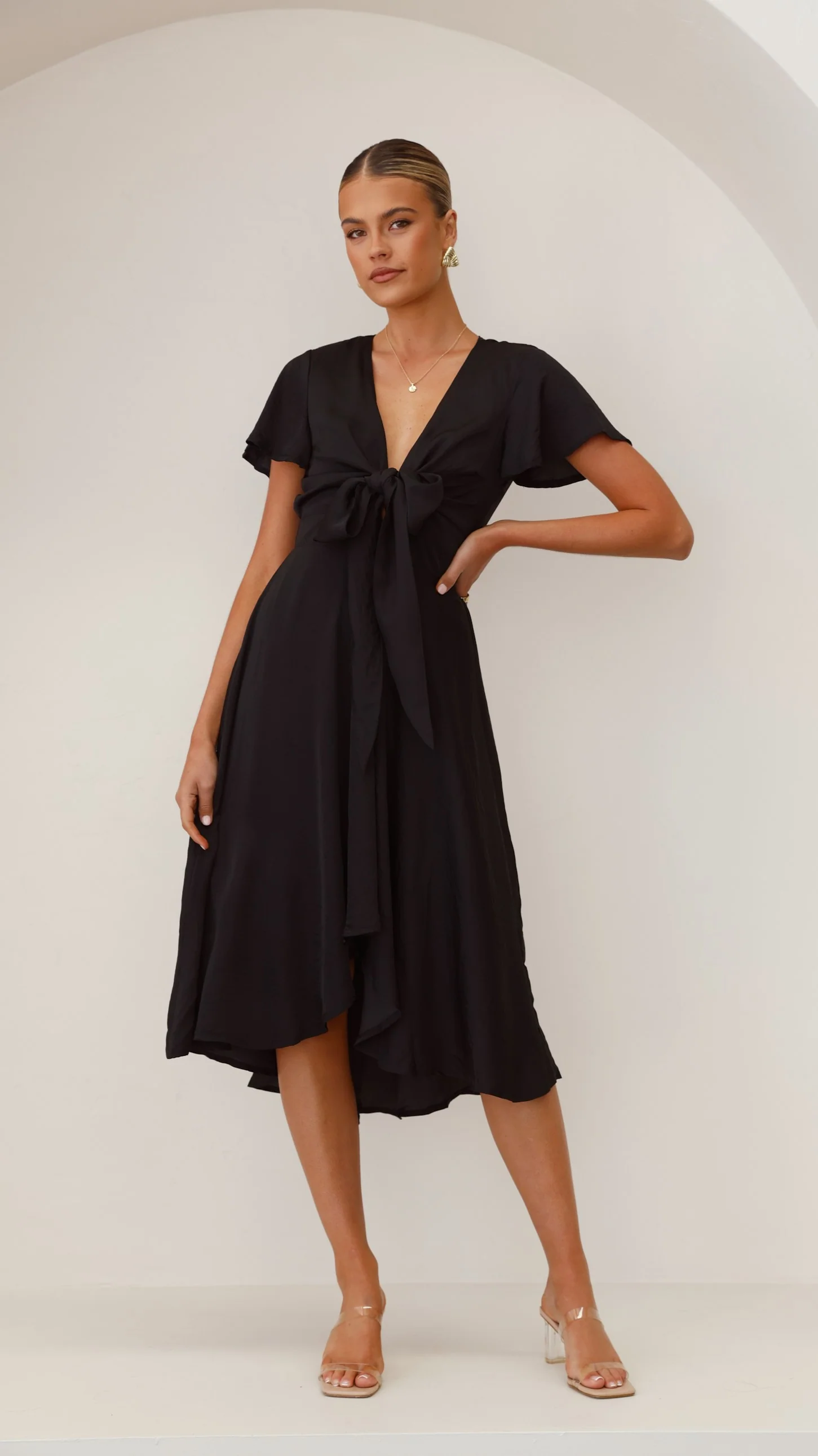 Sunny Daze Dress - Black - Image 8