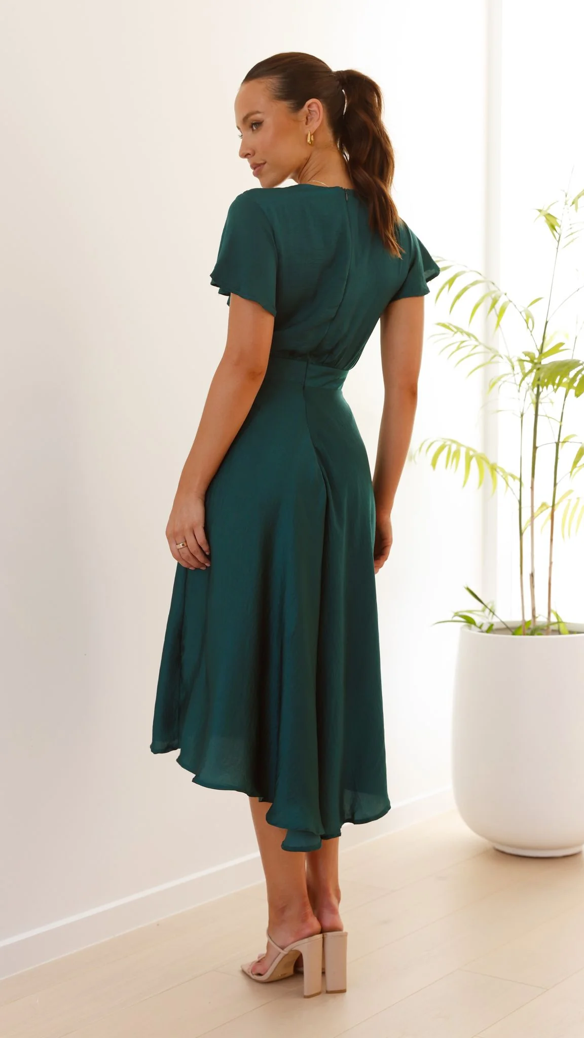 Sunny Daze Dress - Emerald - Image 20