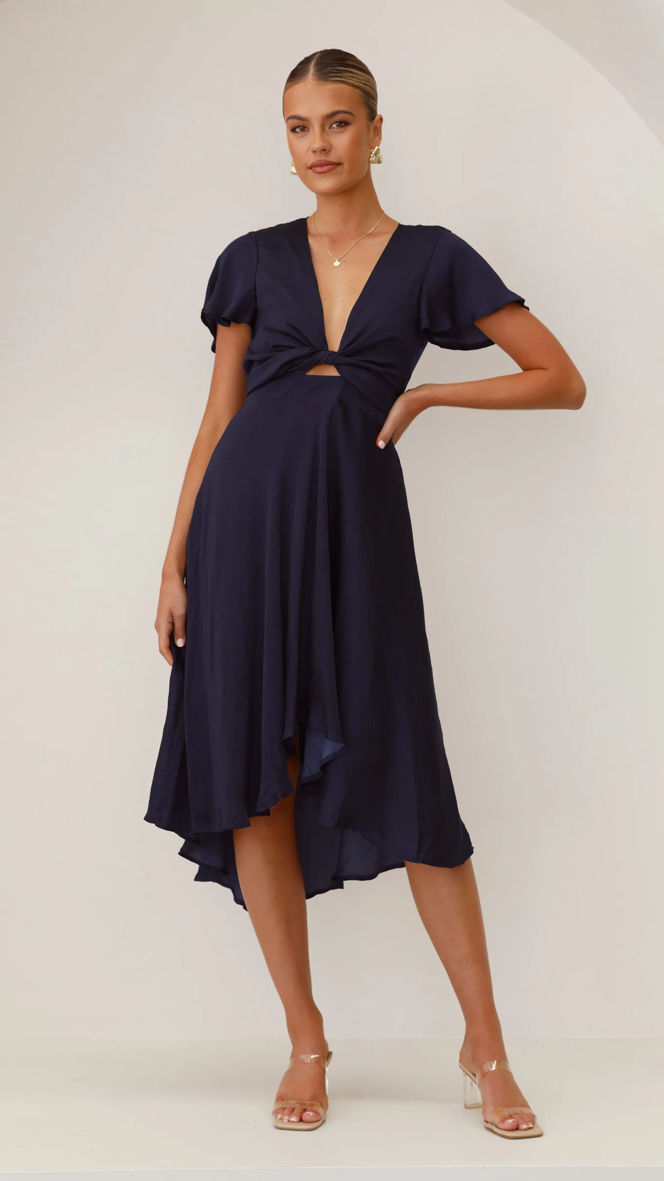 Sunny Daze Dress - Navy - Image 11