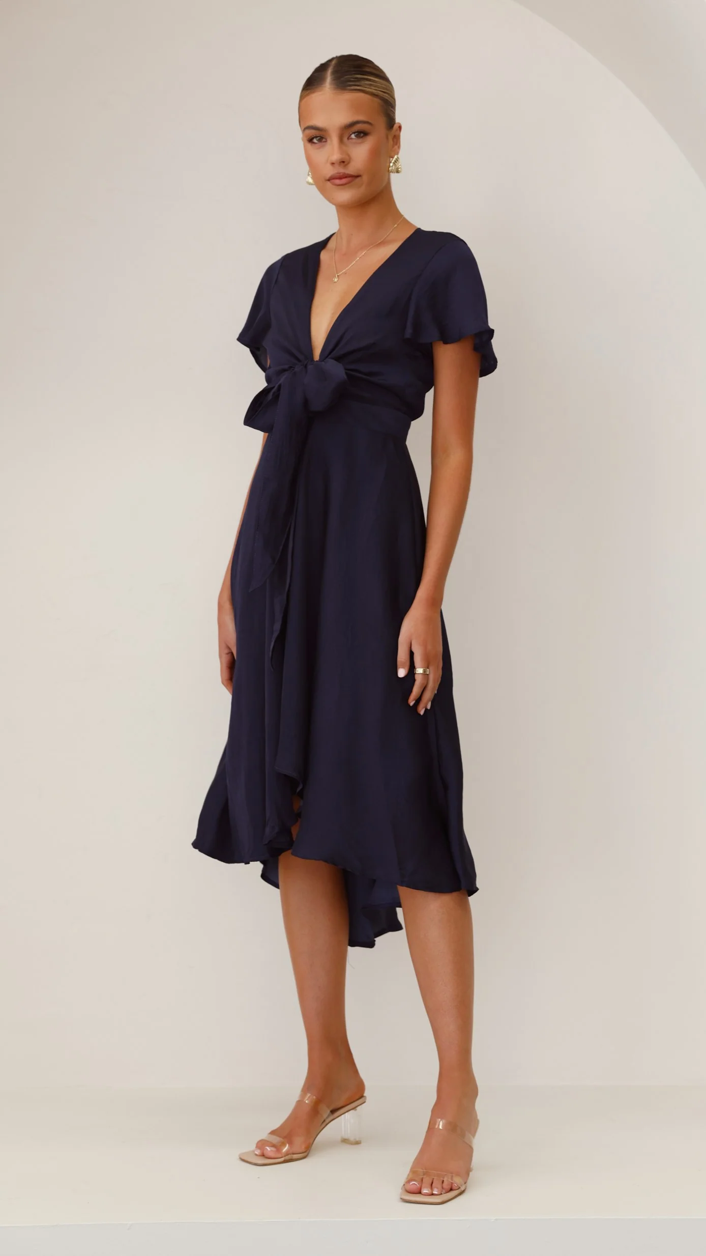 Sunny Daze Dress - Navy - Image 13