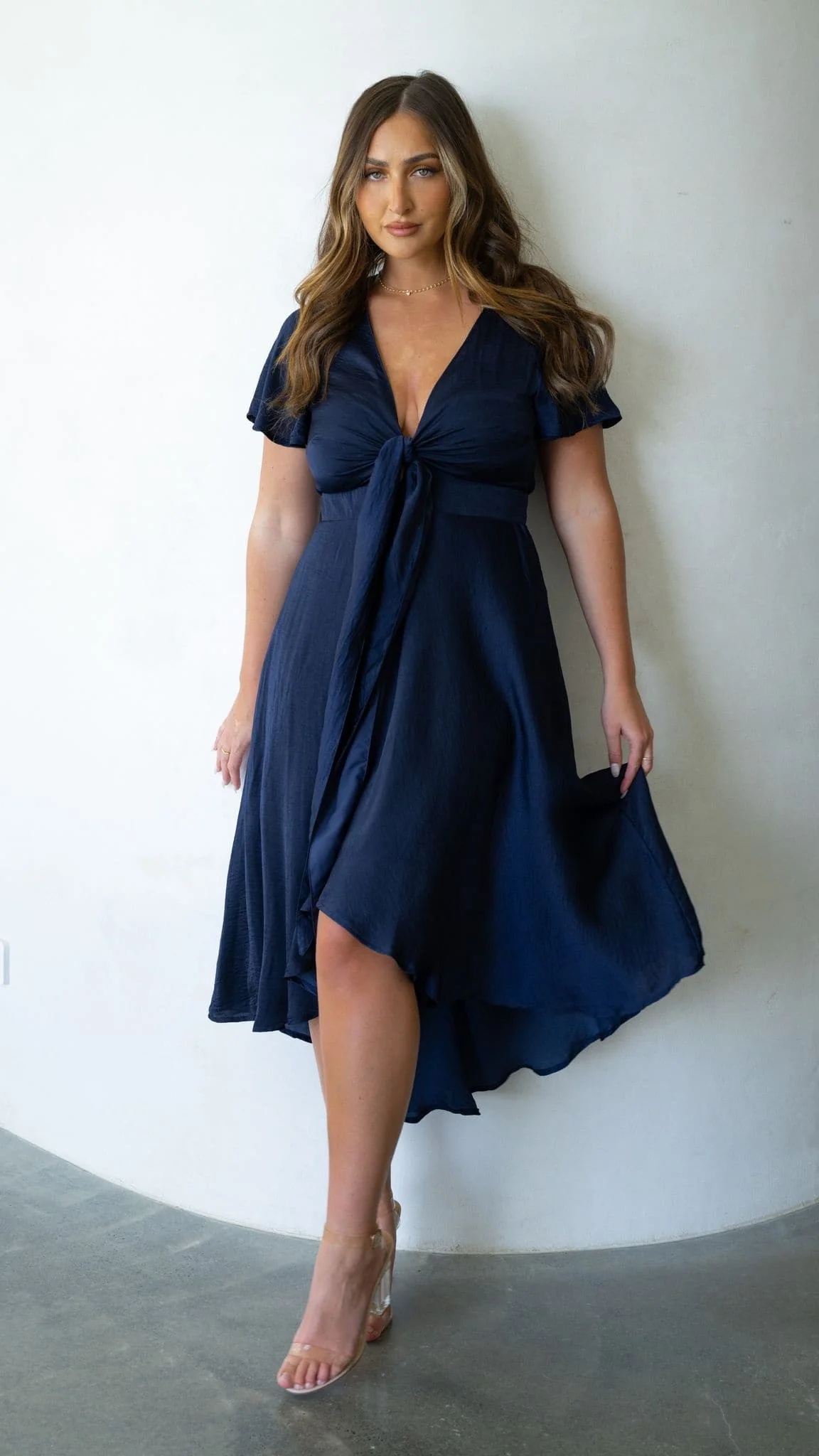 Sunny Daze Dress - Navy - Image 14