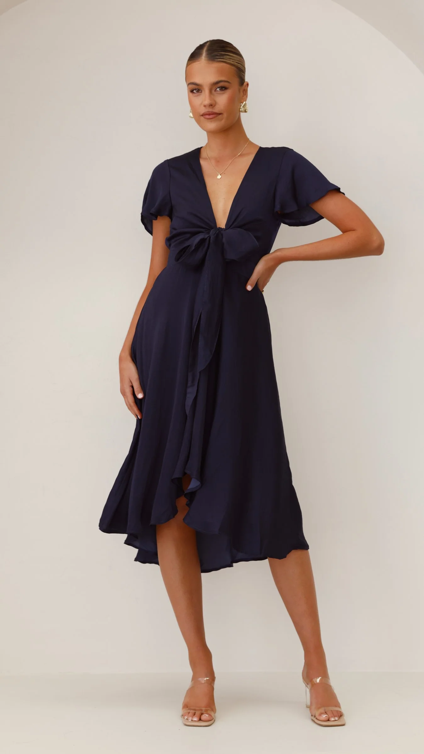 Sunny Daze Dress - Navy - Image 18