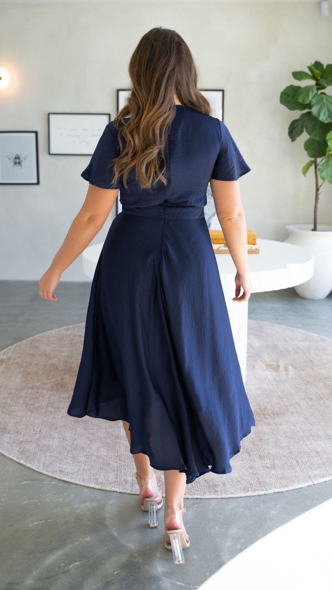 Sunny Daze Dress - Navy - Image 19