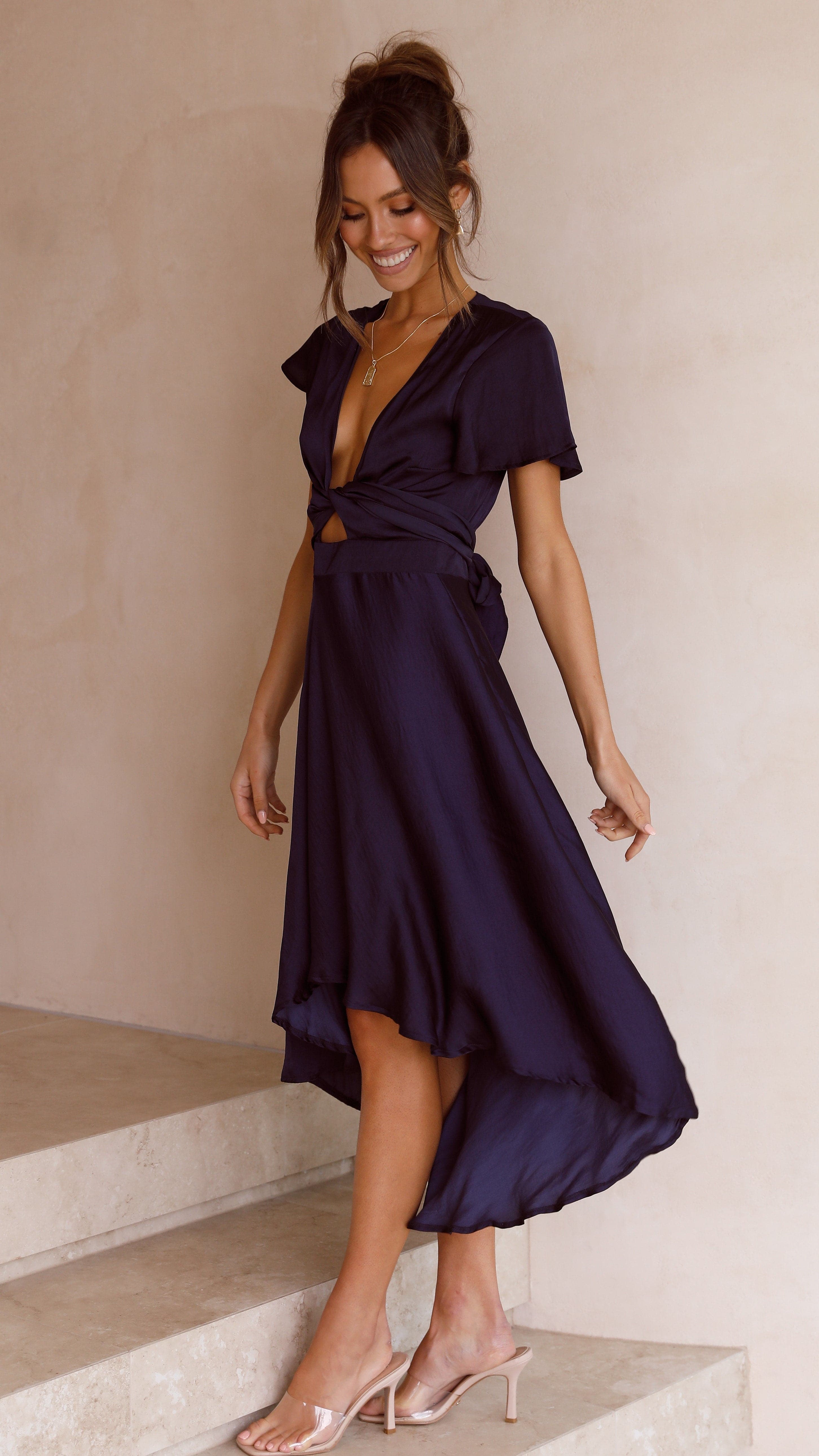 Sunny Daze Dress - Navy - Image 26