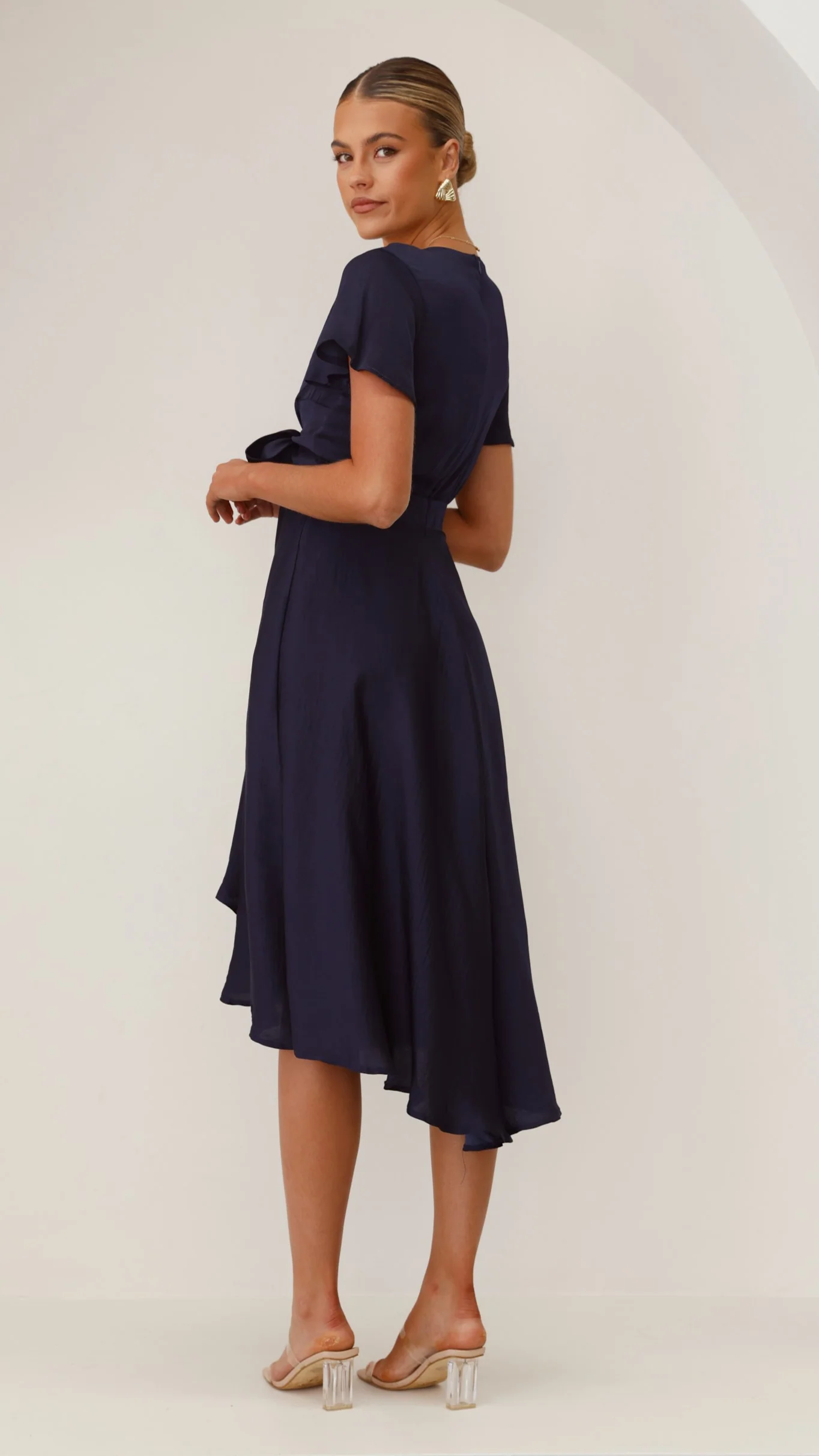 Sunny Daze Dress - Navy - Image 7