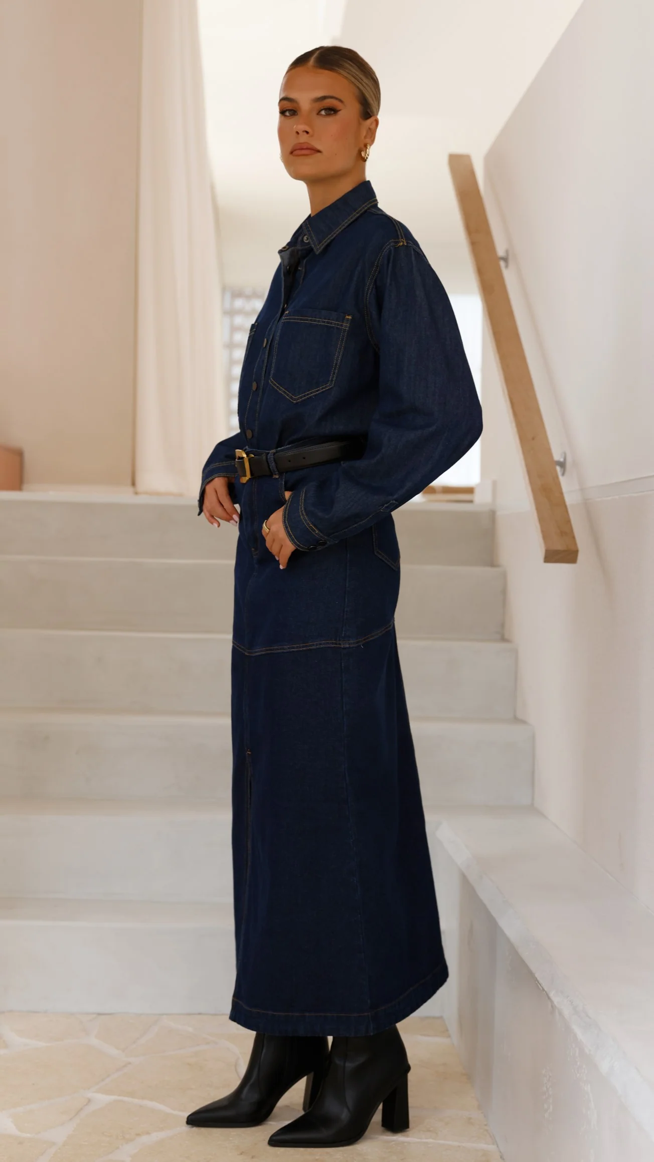 Sylas Jacket - Indigo - Image 14