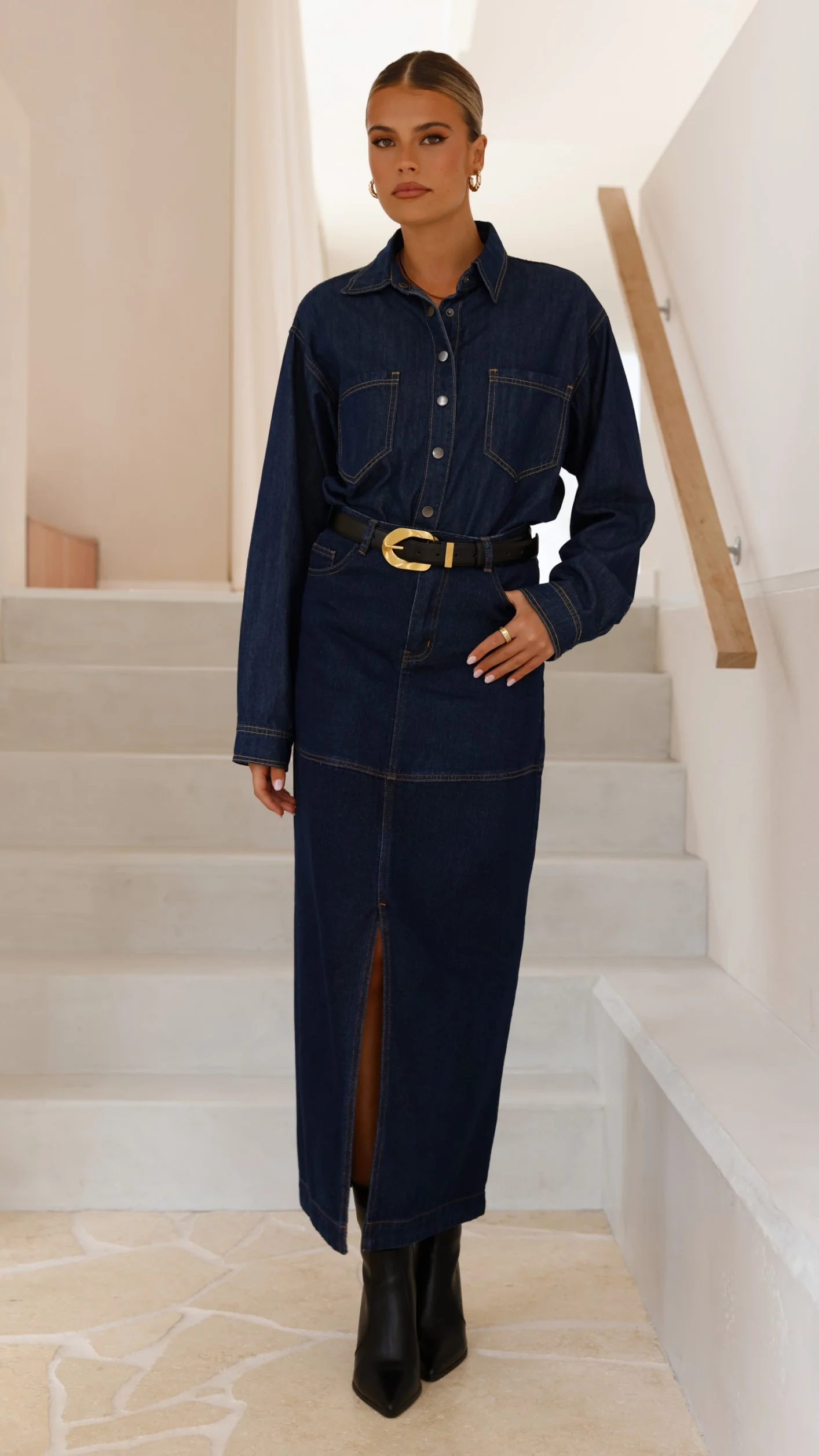 Sylas Jacket - Indigo - Image 17