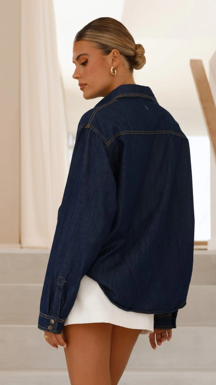 Sylas Jacket - Indigo - Image 2