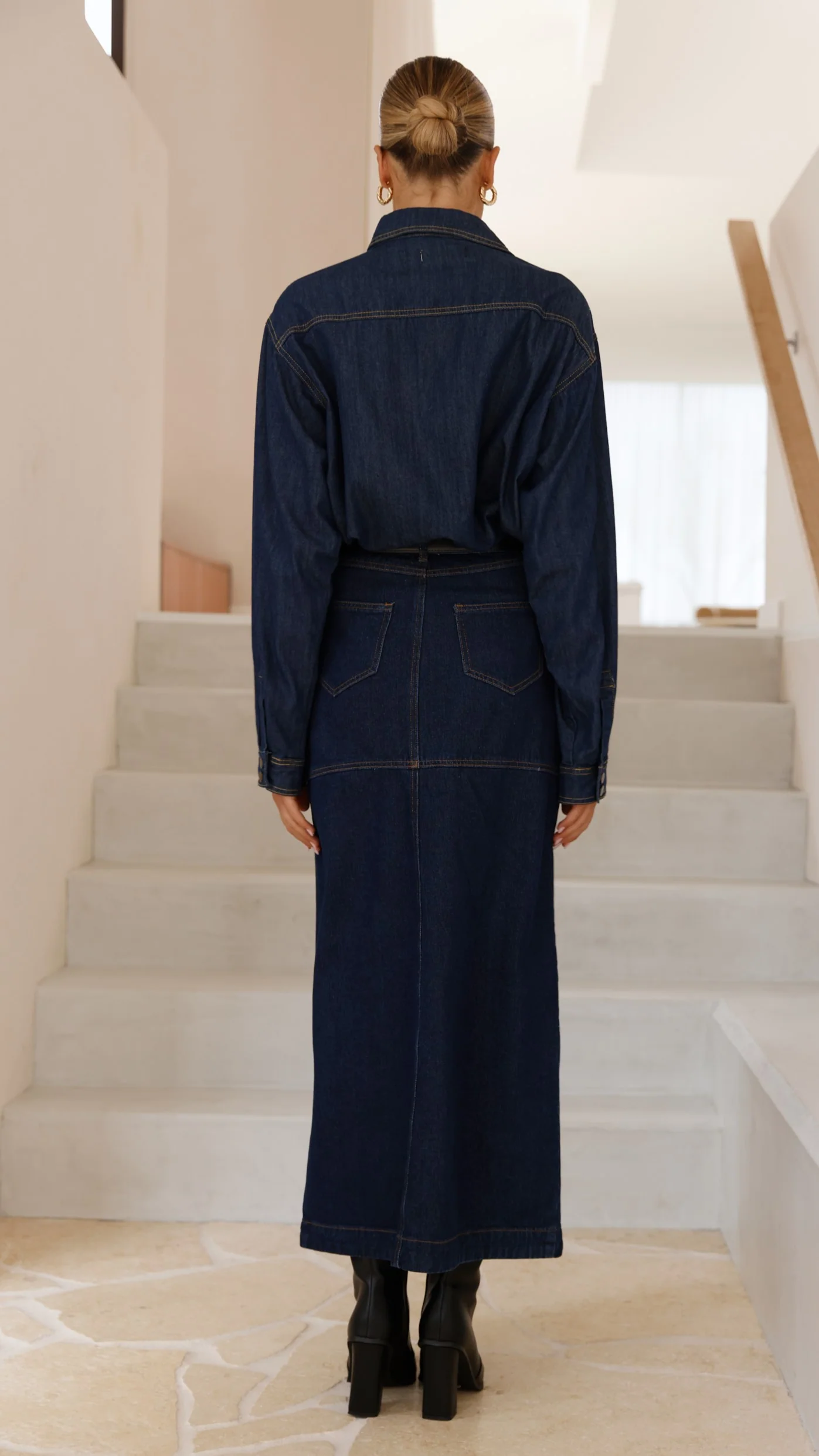 Sylas Jacket - Indigo - Image 7