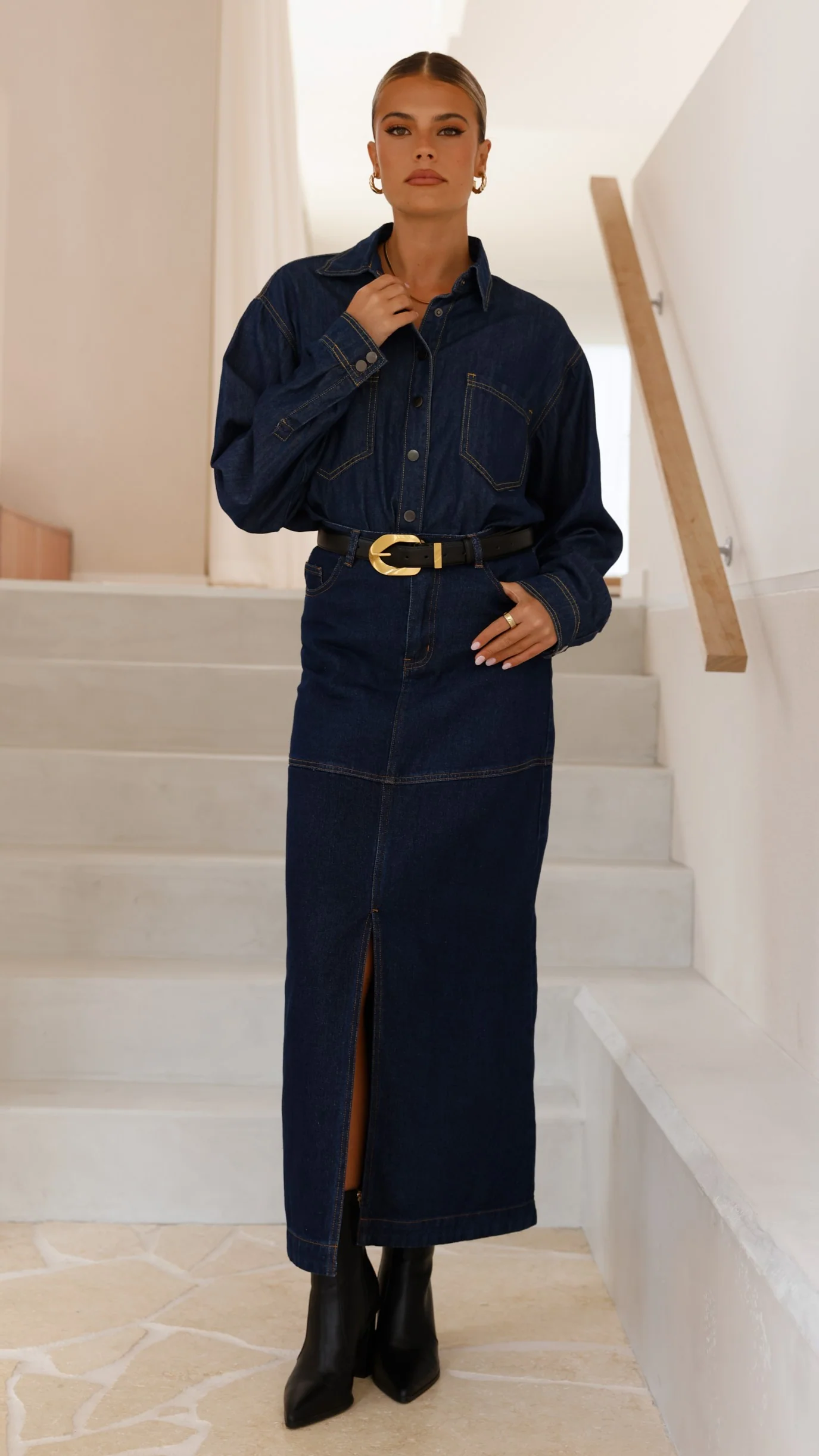 Sylas Jacket - Indigo - Image 9
