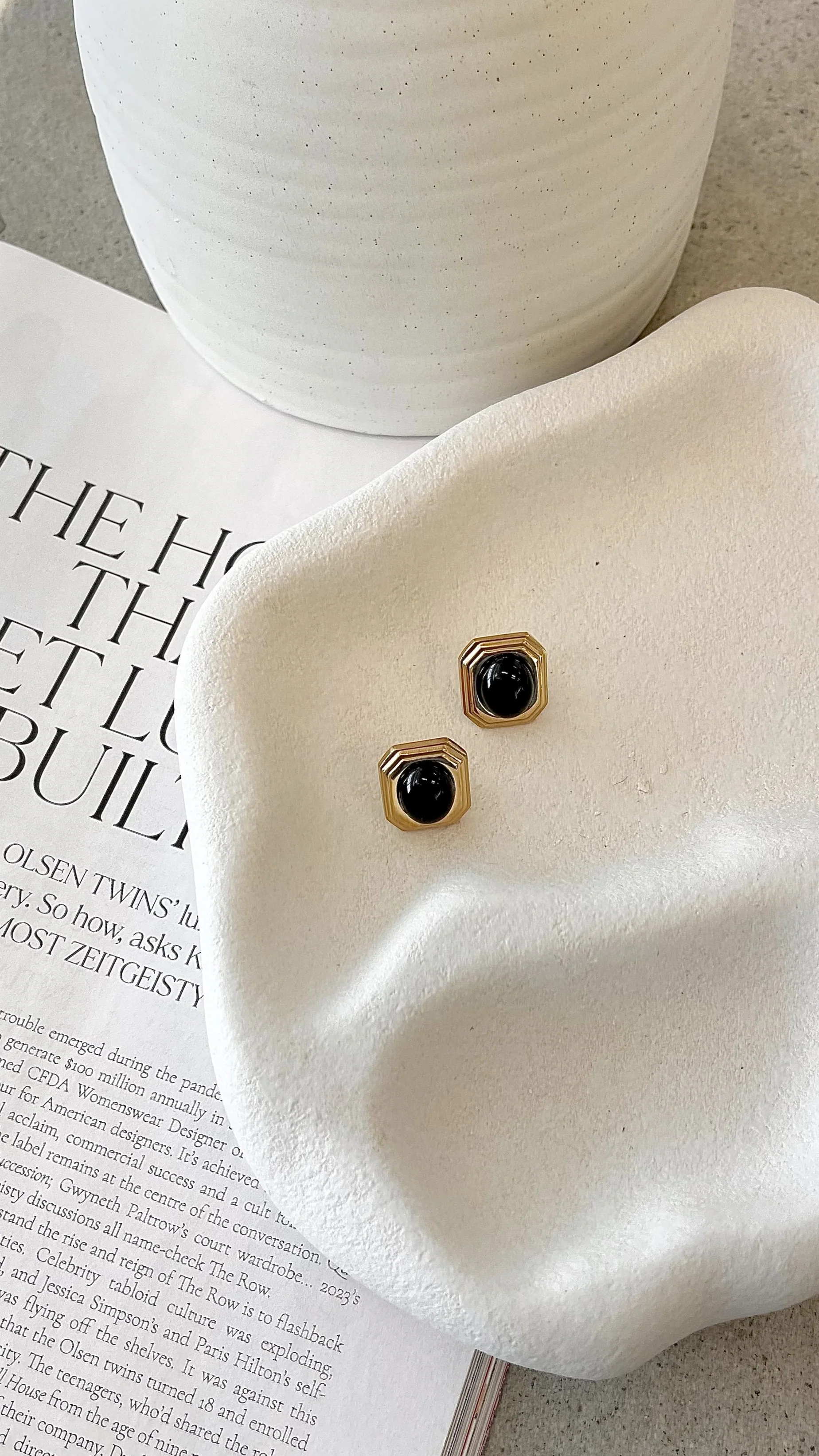Sylvie Earrings - Gold - Image 4