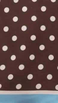 Tariana Strapless Asymmetrical Top and Shorts Set - Brown Polka - Image 15