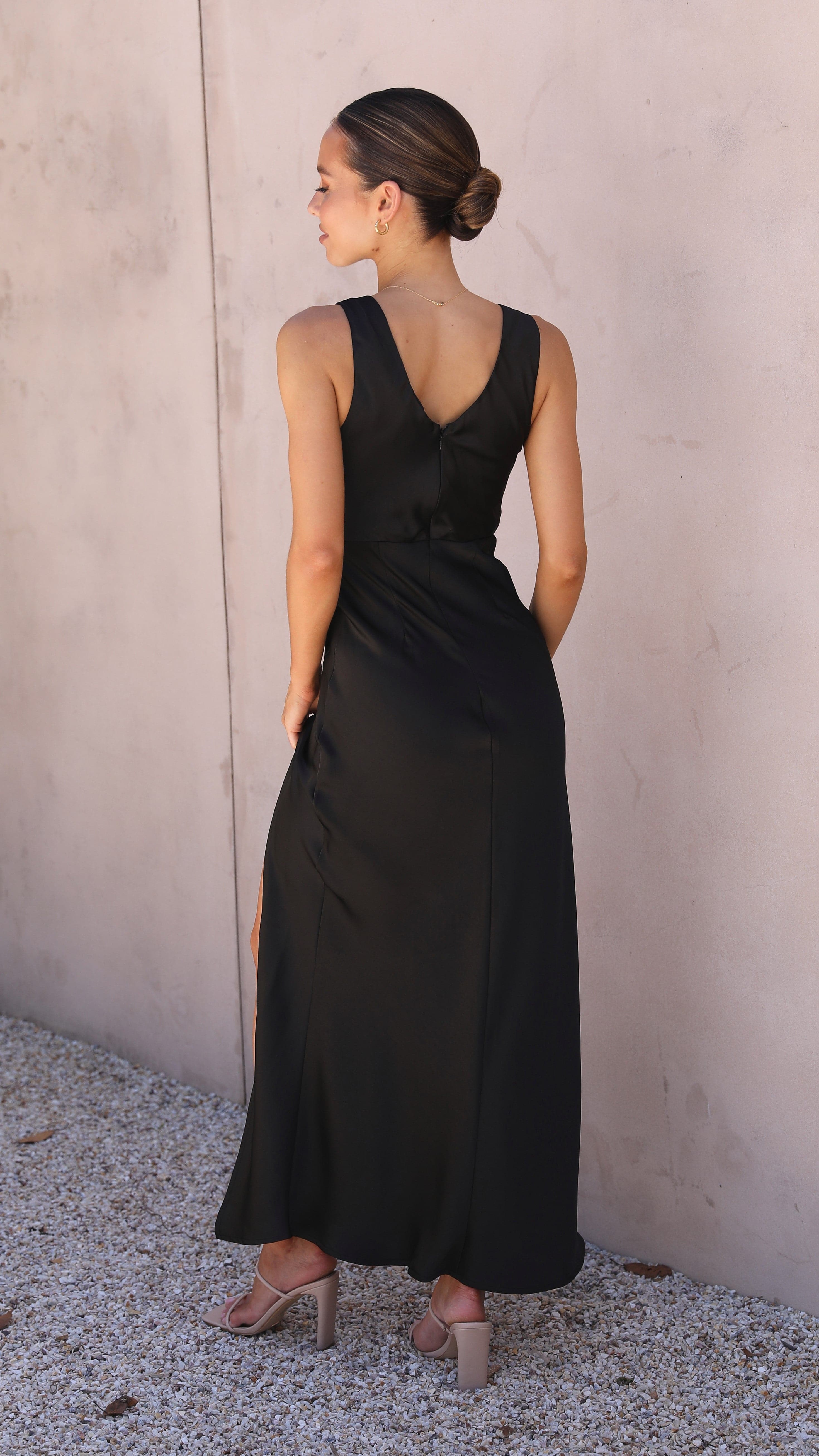 Taylor Maxi Dress - Black - Image 8