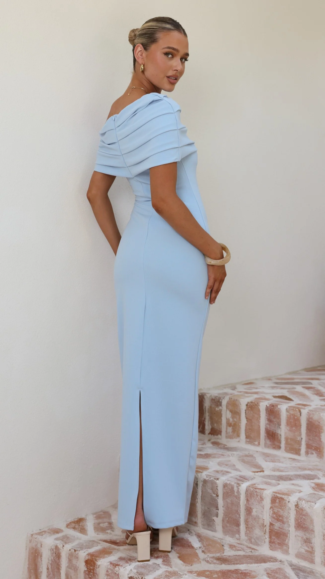 Telaia Maxi Dress - Blue - Image 5