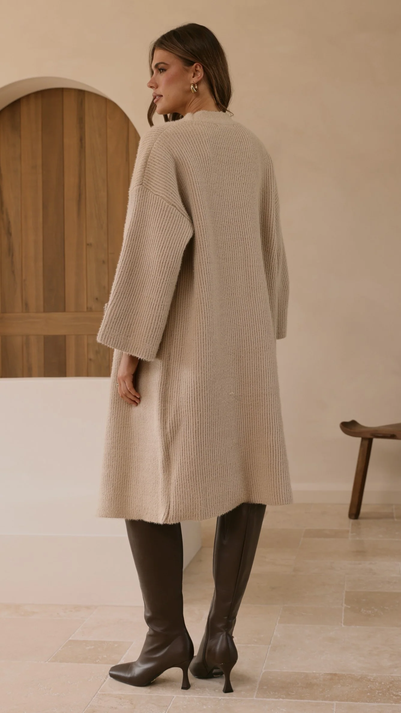 Tiana Coat - Chai - Image 2