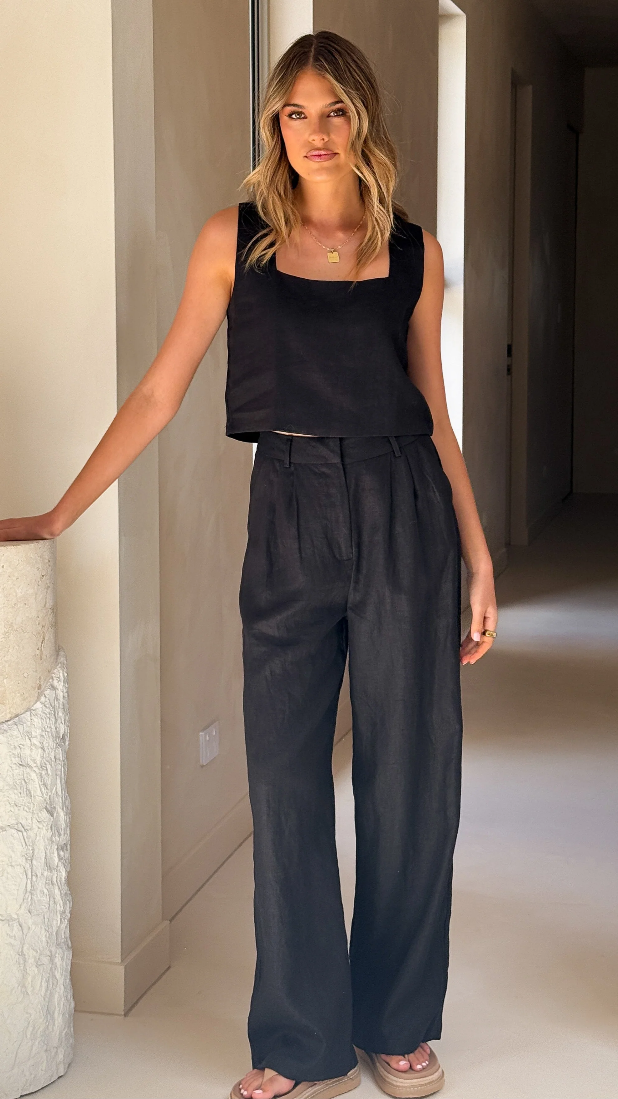 Tillie Pants - Black - Image 5