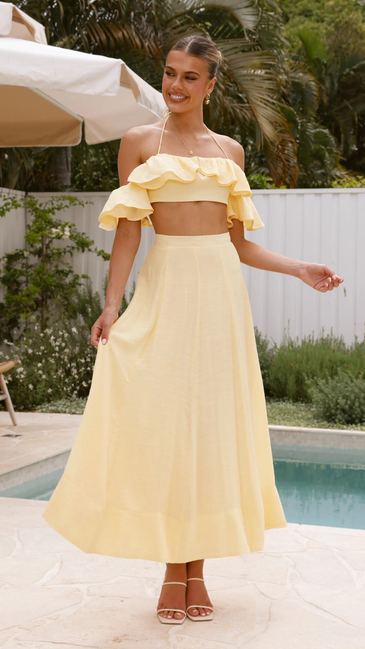 Trista Top - Yellow - Image 4